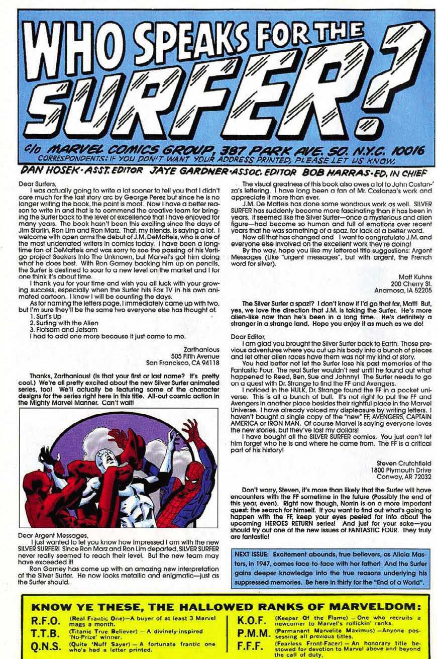 Read online Silver Surfer (1987) comic -  Issue #-1 - 38