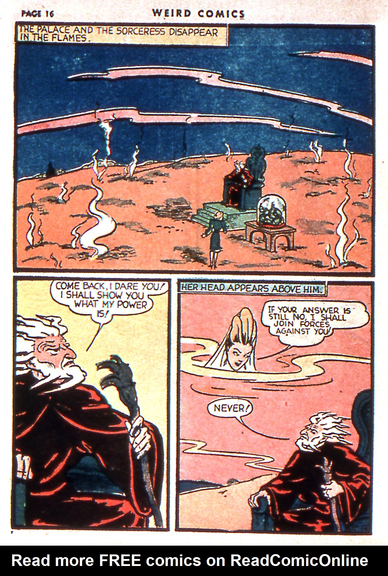 Read online Weird Comics comic -  Issue #4 - 18