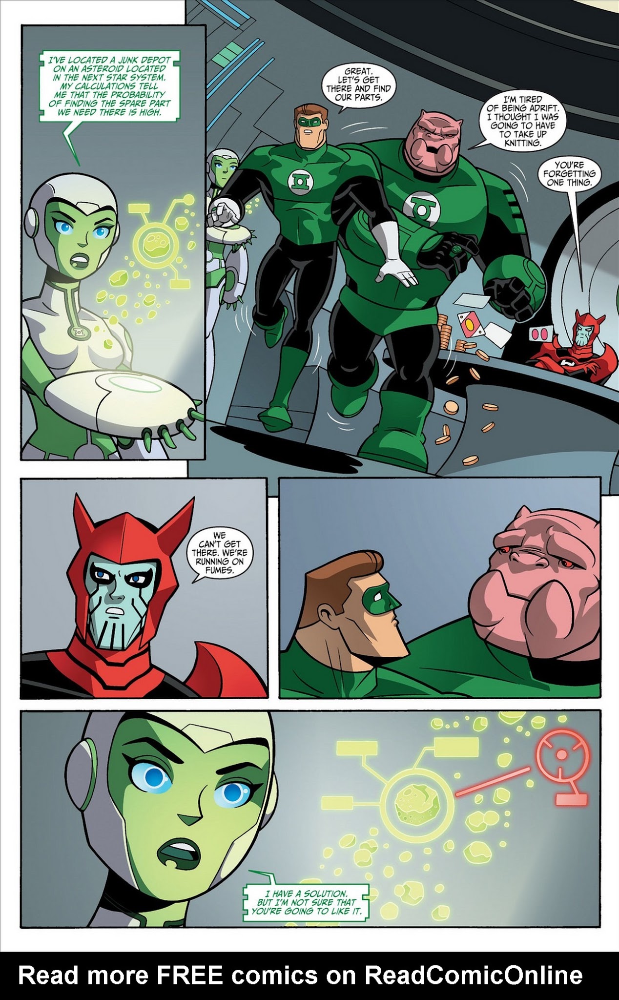 Read online Green Lantern: The Animated Series comic -  Issue #11 - 4