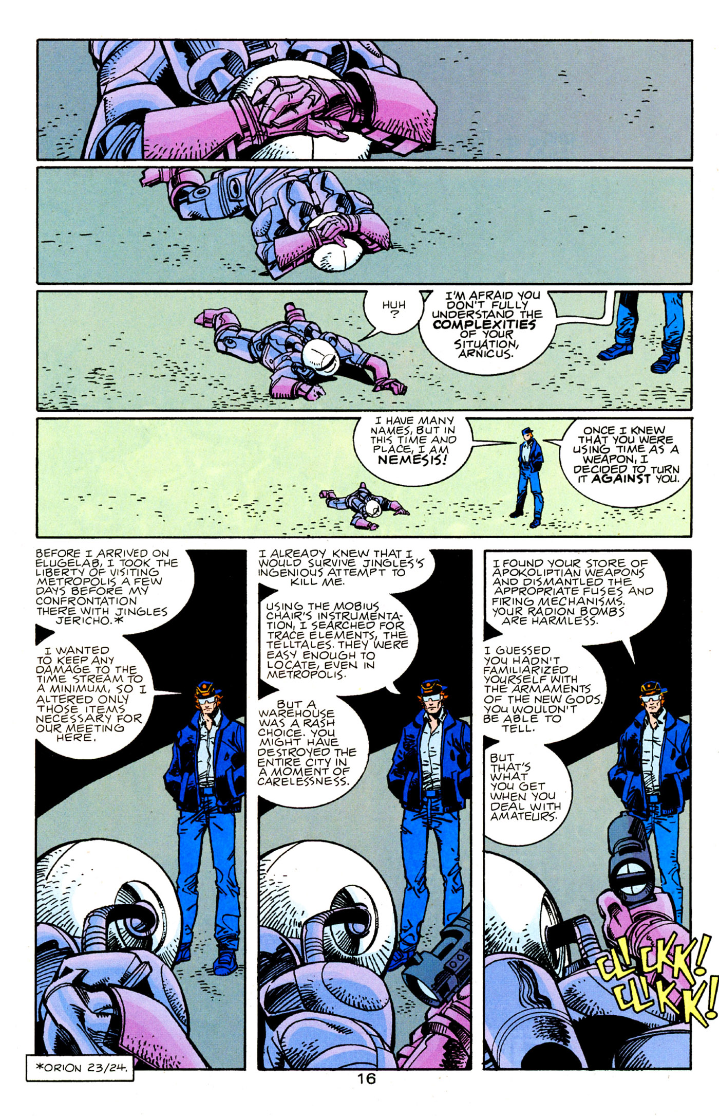 Read online Orion comic -  Issue #24 - 17