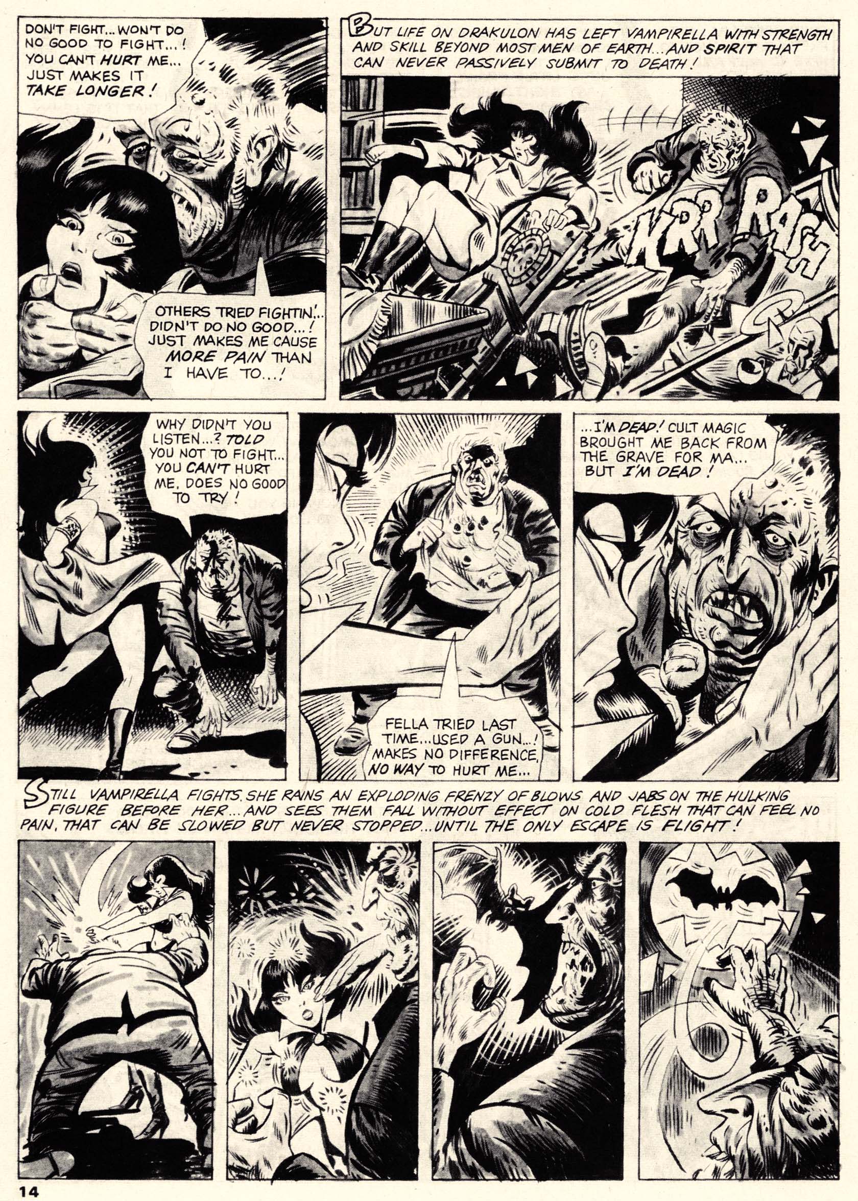Read online Vampirella (1969) comic -  Issue #9 - 14