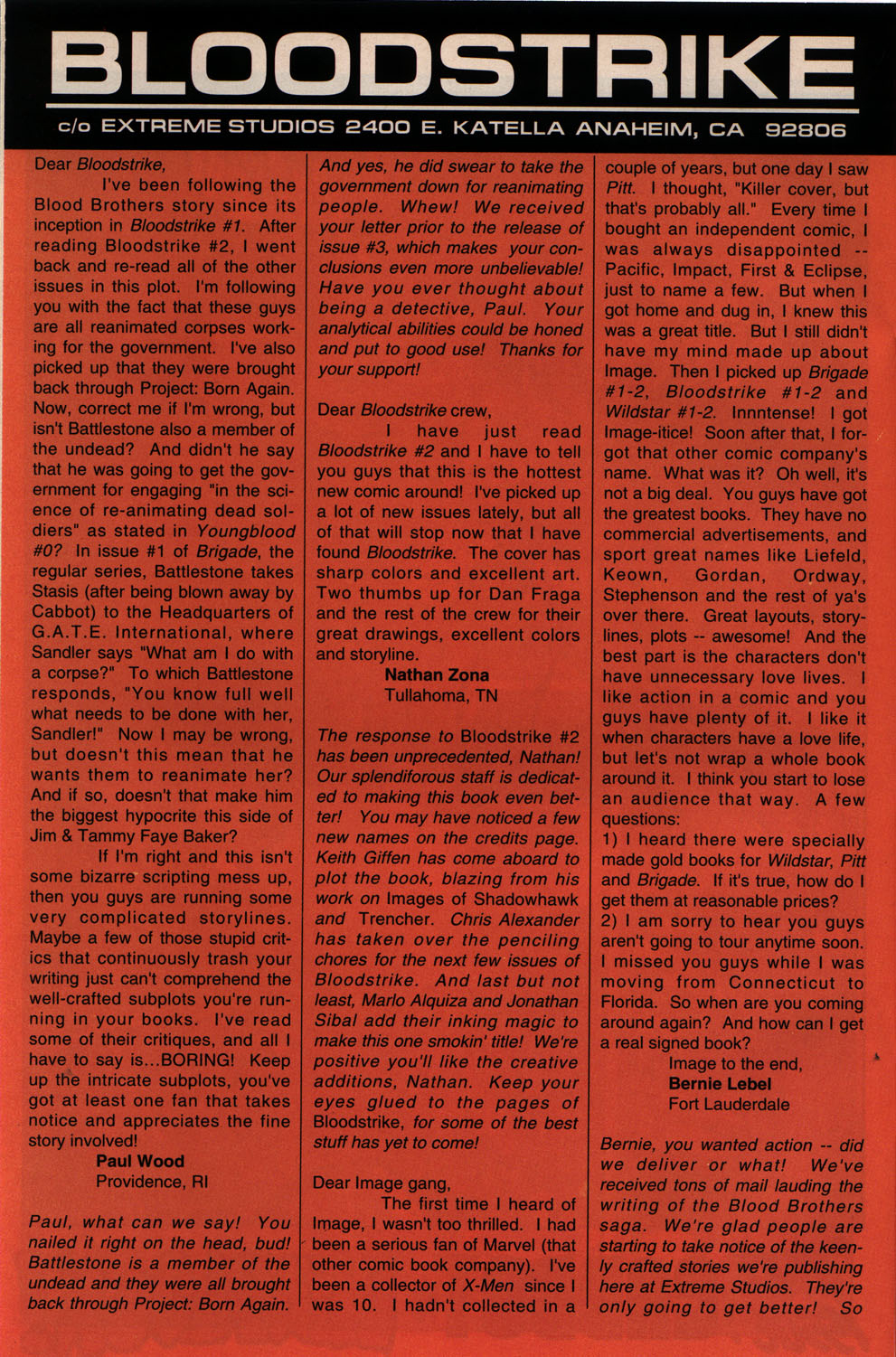 Read online Bloodstrike (1993) comic -  Issue #4 - 26