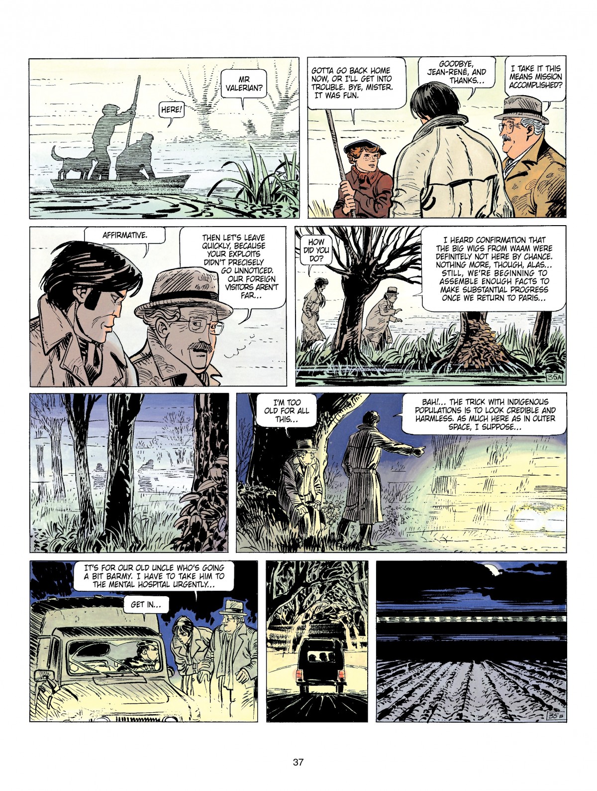 Read online Valerian and Laureline comic -  Issue #9 - 37