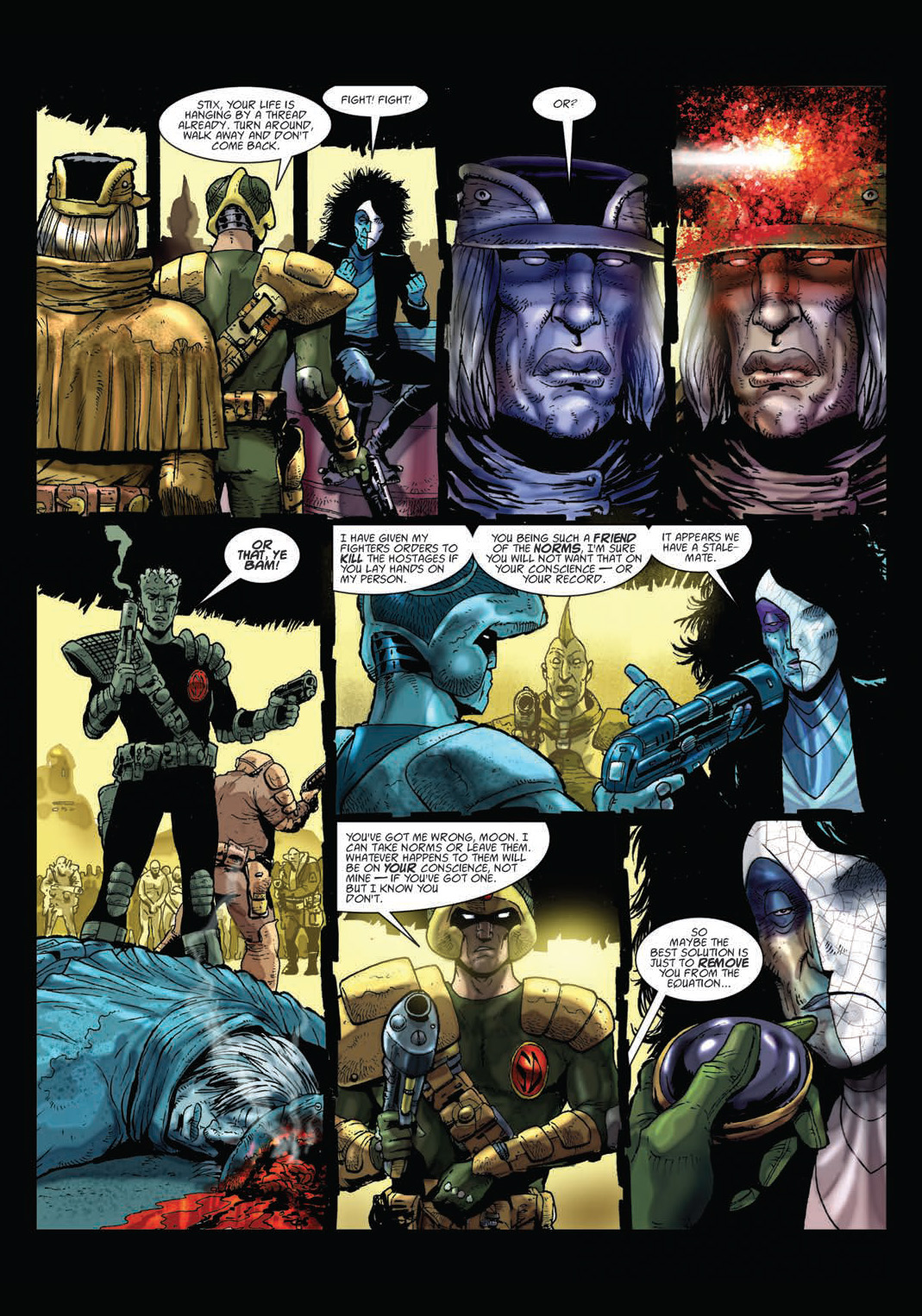 Read online Strontium Dog: Blood Moon comic -  Issue # TPB (Part 1) - 78