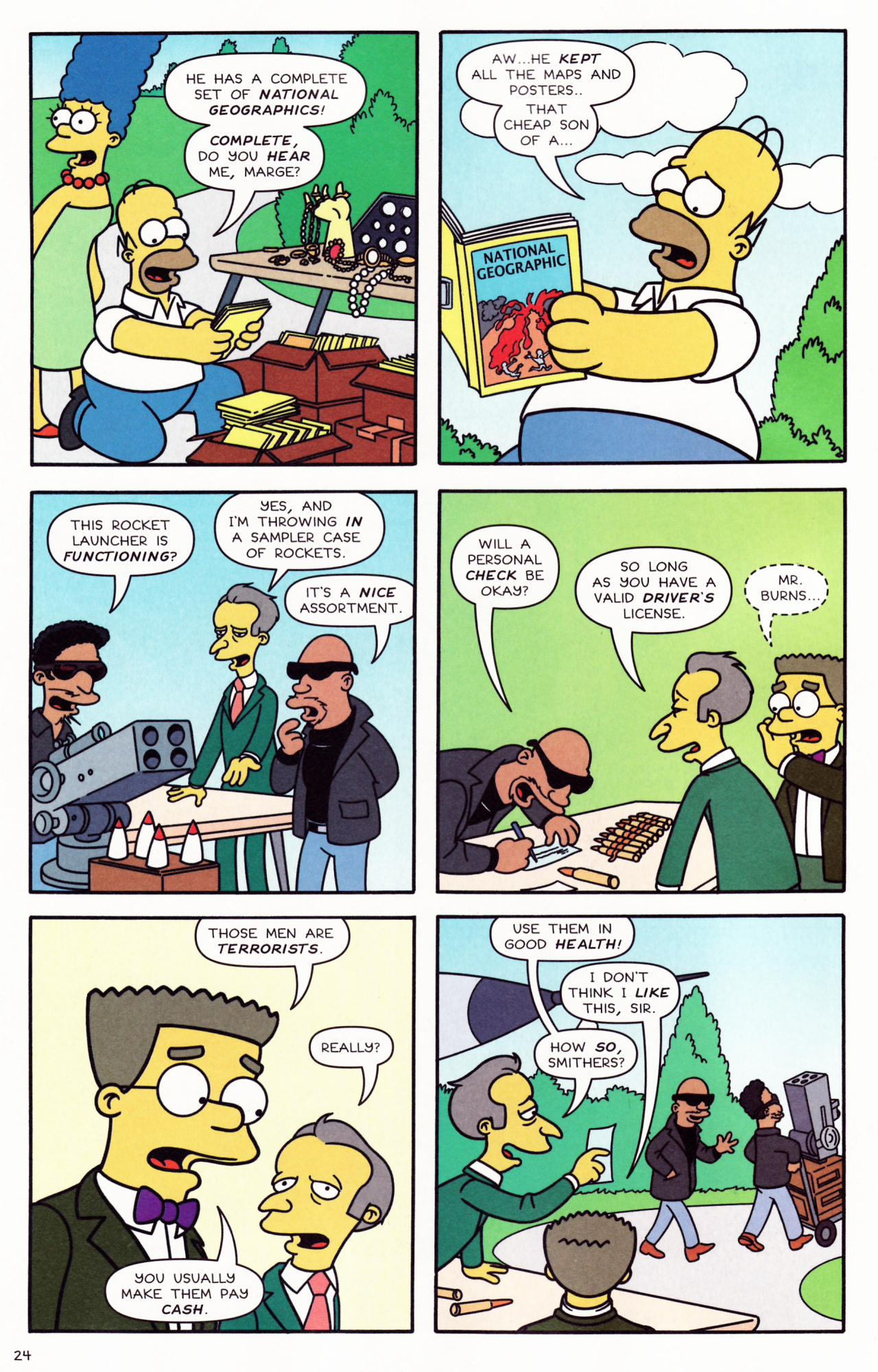 Read online Simpsons Comics comic -  Issue #132 - 20