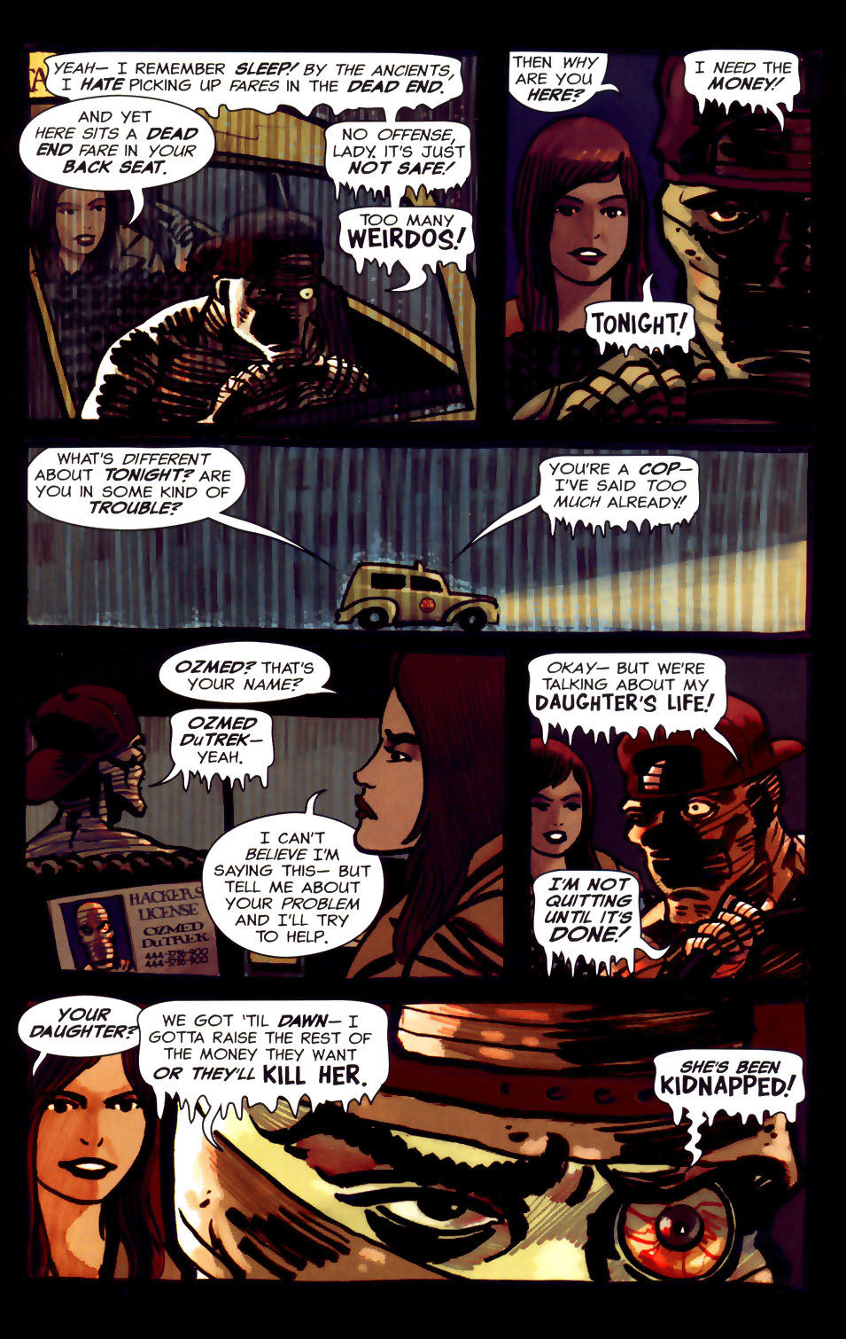 Read online Frankenstein Mobster comic -  Issue #0 - 7
