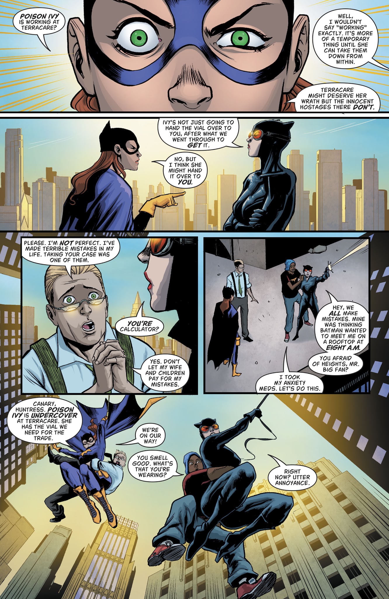 Read online Batgirl and the Birds of Prey comic -  Issue #12 - 14