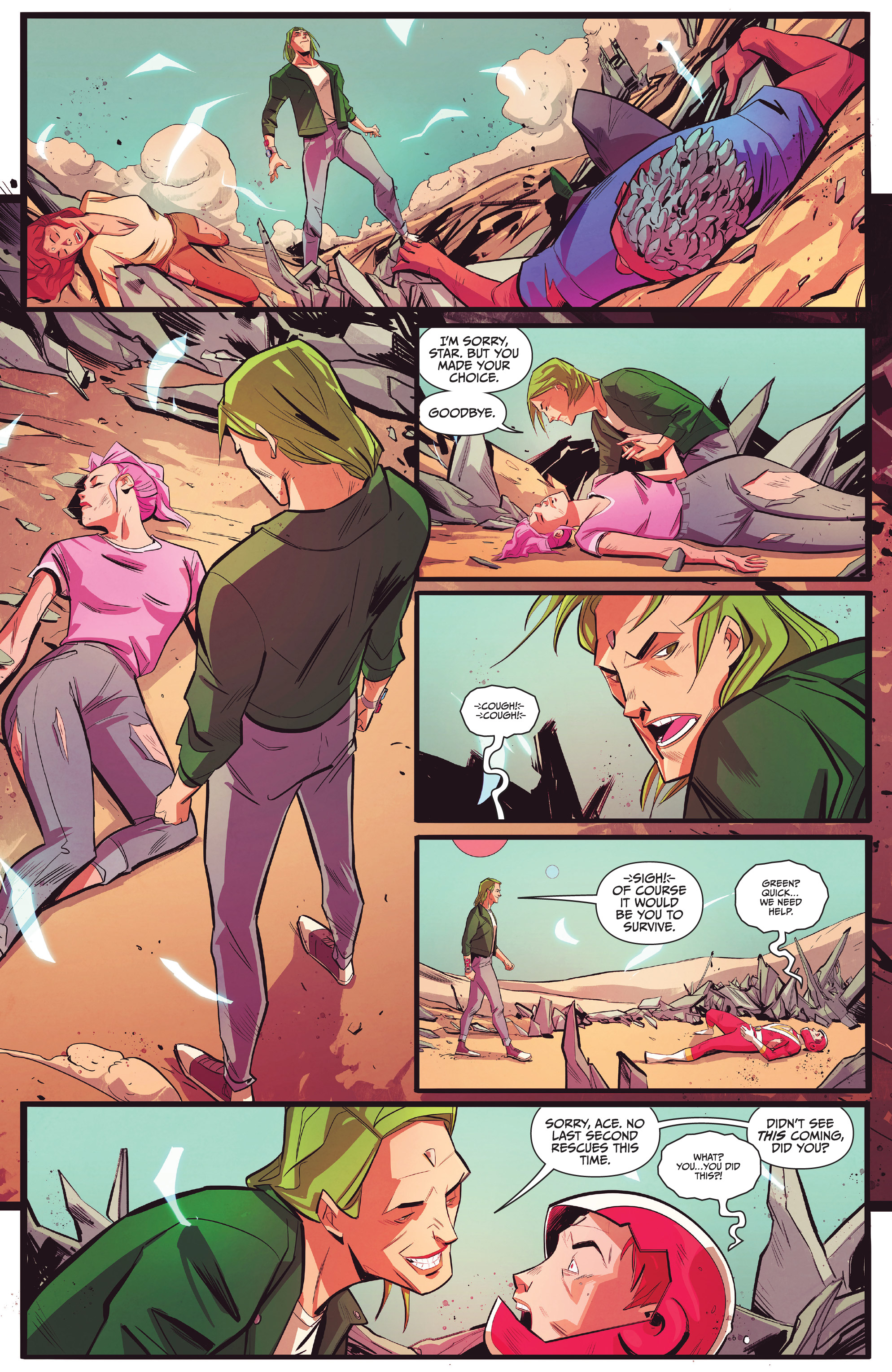 Read online Saban's Power Rangers: The Psycho Path comic -  Issue # TPB - 101
