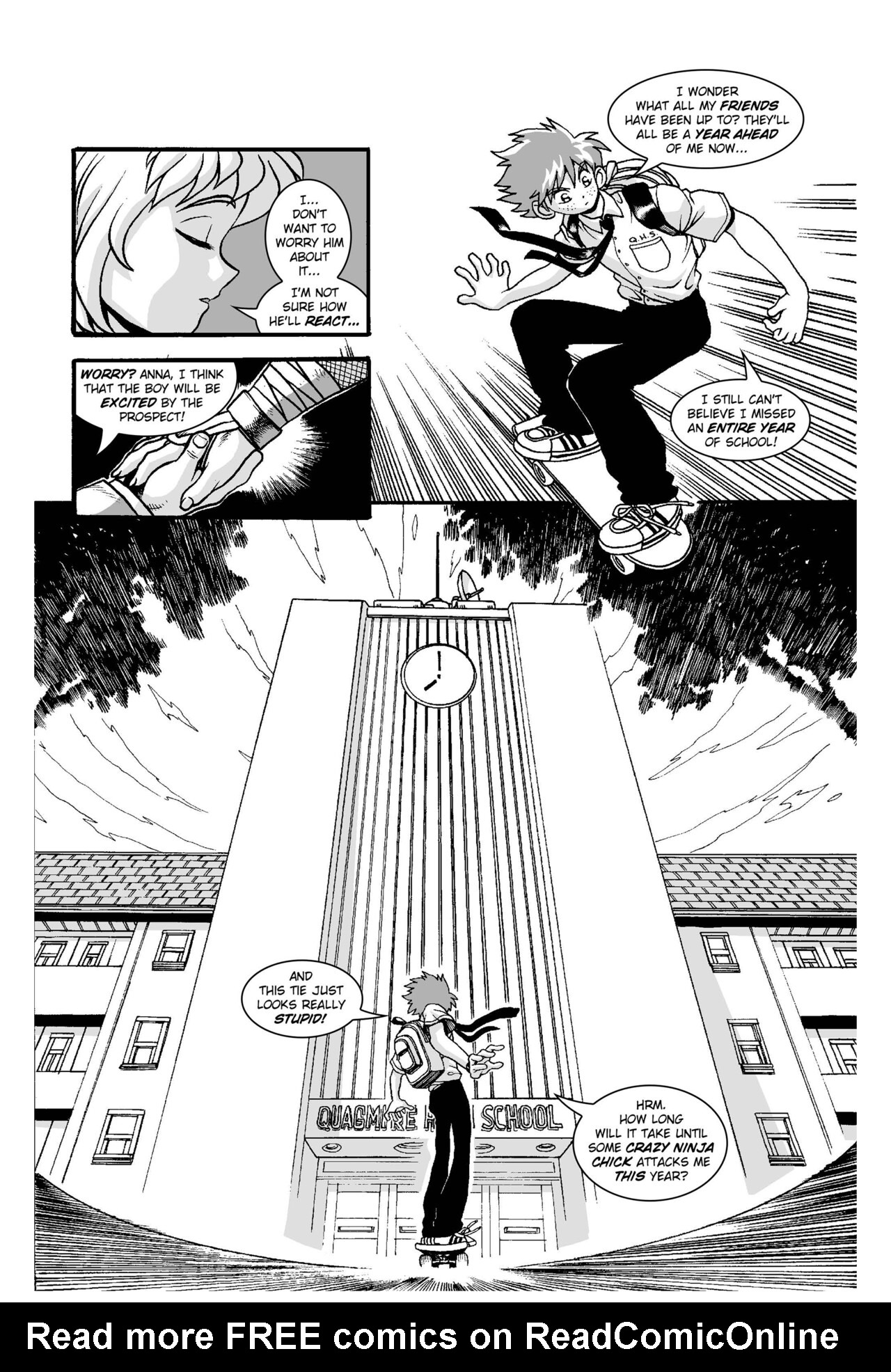 Read online Ninja High School (1986) comic -  Issue #132 - 15