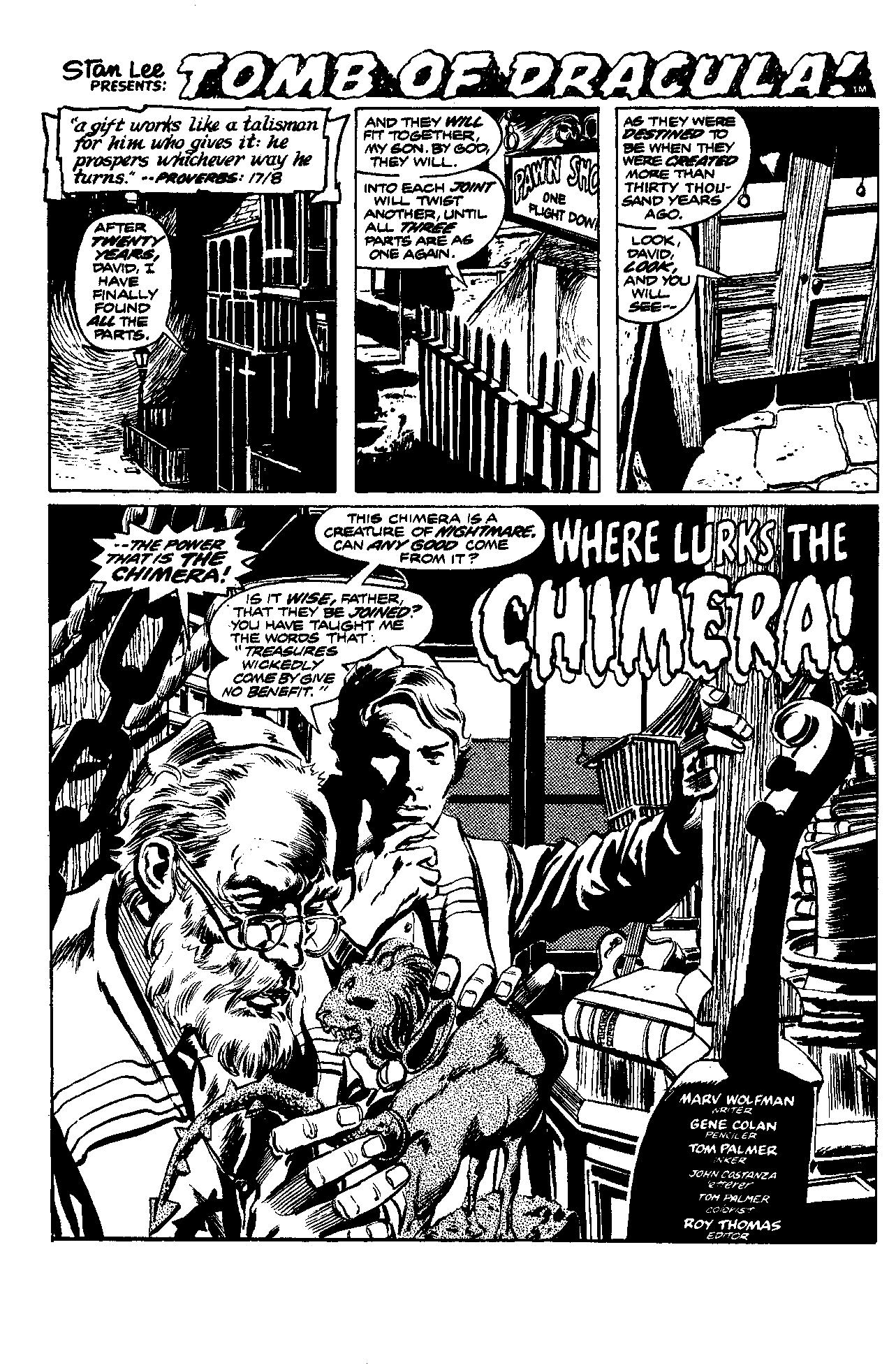 Read online Essential The Tomb of Dracula comic -  Issue # TPB 2 (Part 1) - 36