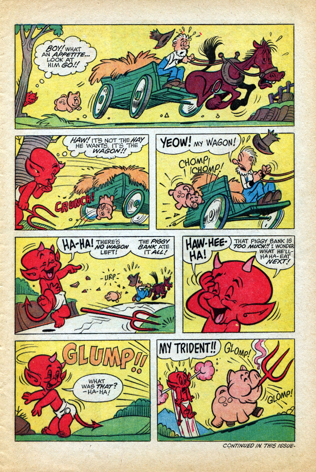 Read online Hot Stuff, the Little Devil comic -  Issue #74 - 9