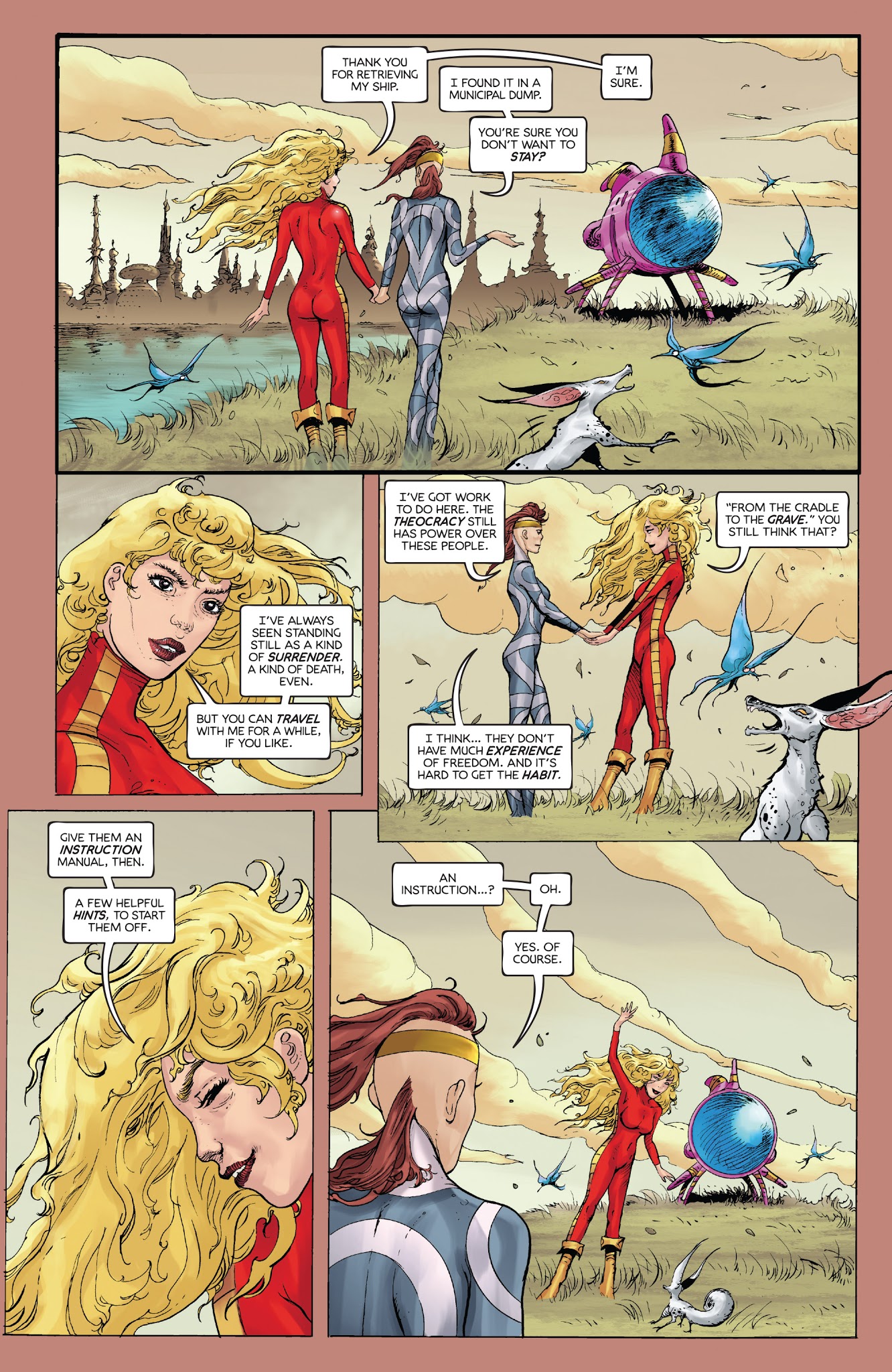 Read online Barbarella (2017) comic -  Issue #3 - 23