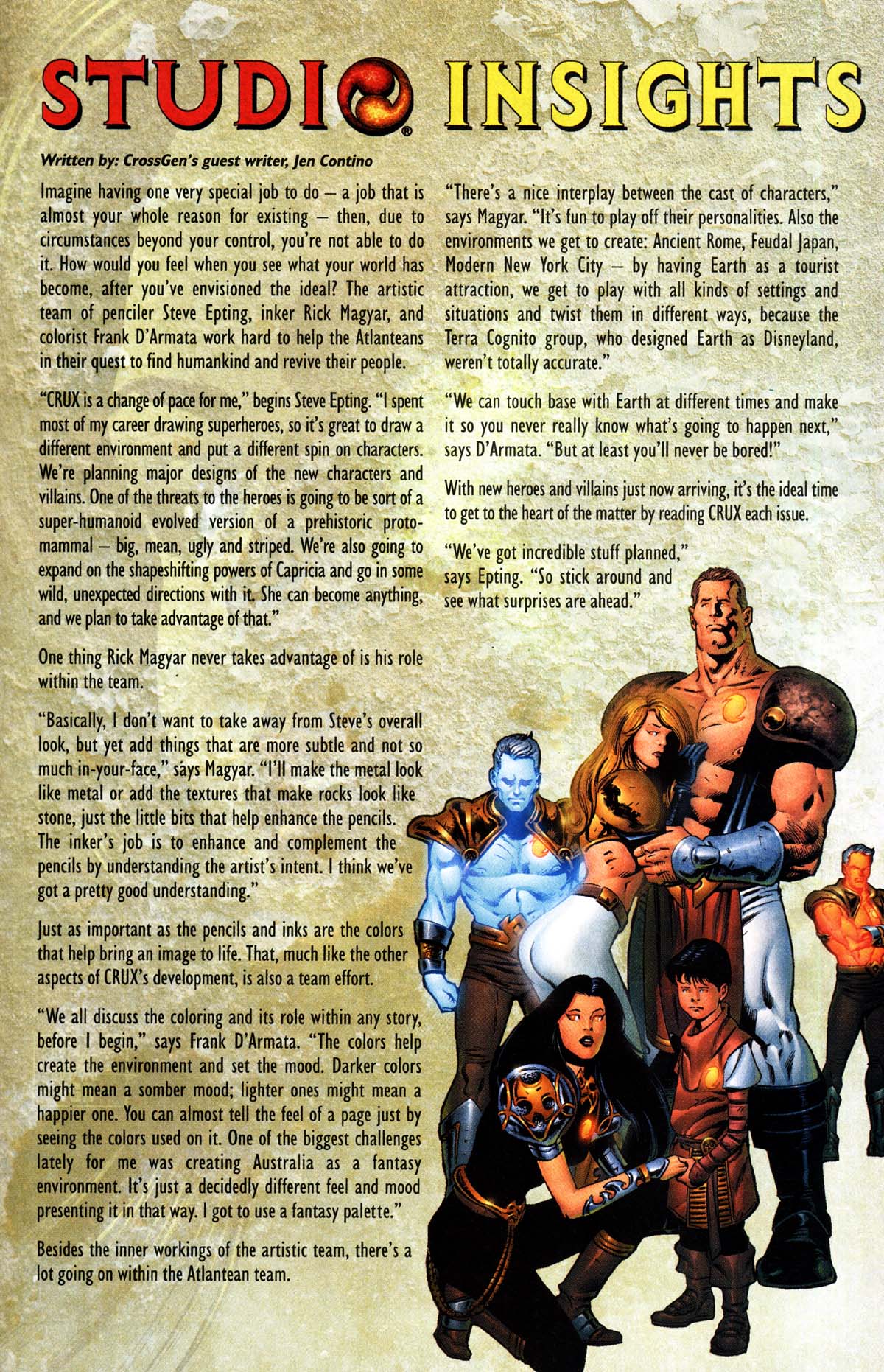 Read online Crux comic -  Issue #13 - 29