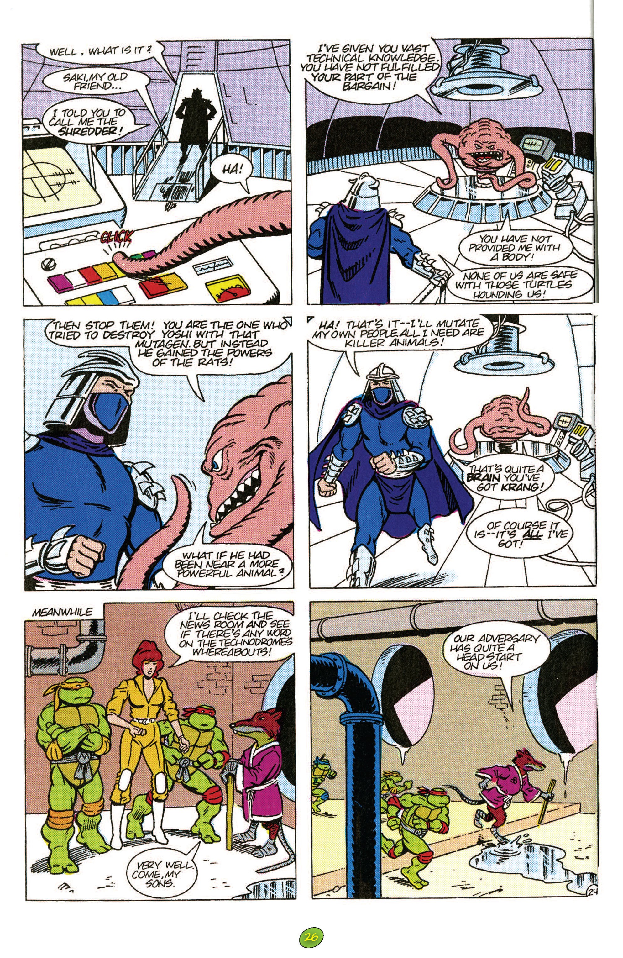 Read online Teenage Mutant Ninja Turtles 100-Page Spectacular comic -  Issue # TPB - 28