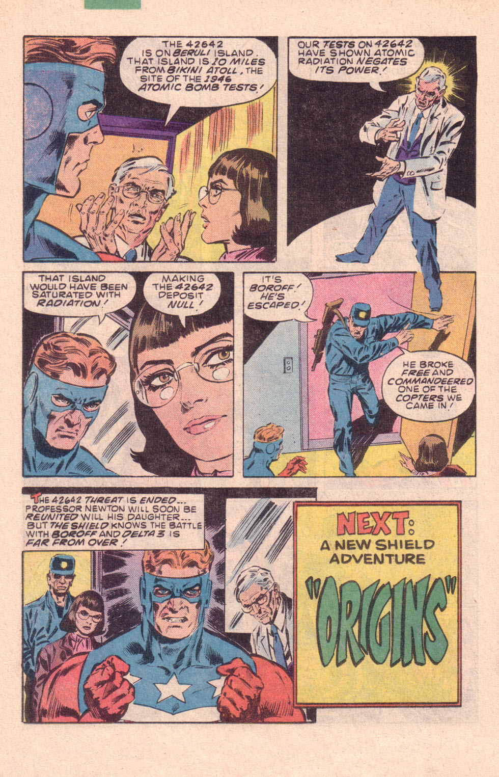 Read online The Original Shield comic -  Issue #1 - 16