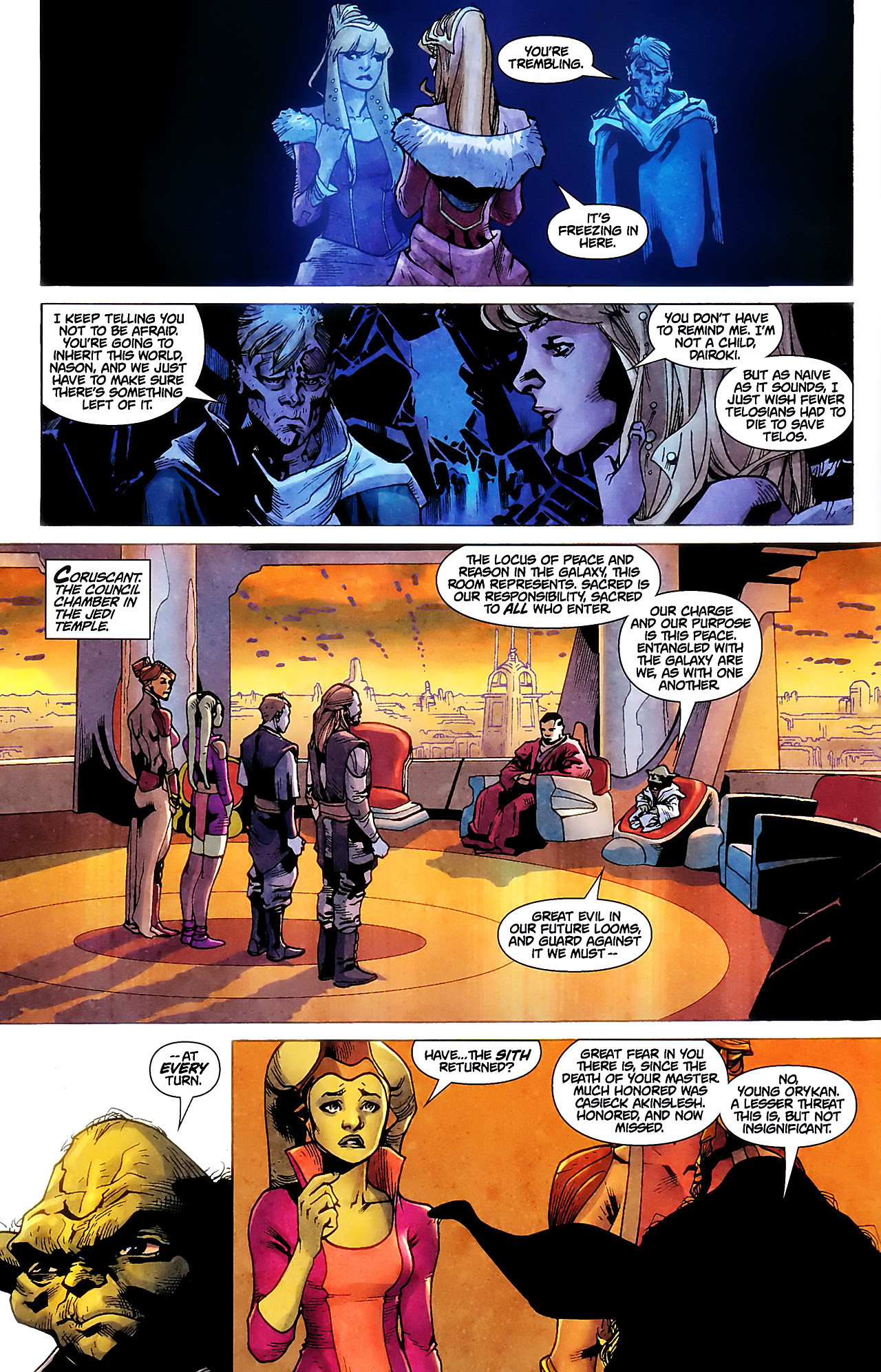 Read online Star Wars: Jedi - The Dark Side comic -  Issue #1 - 11