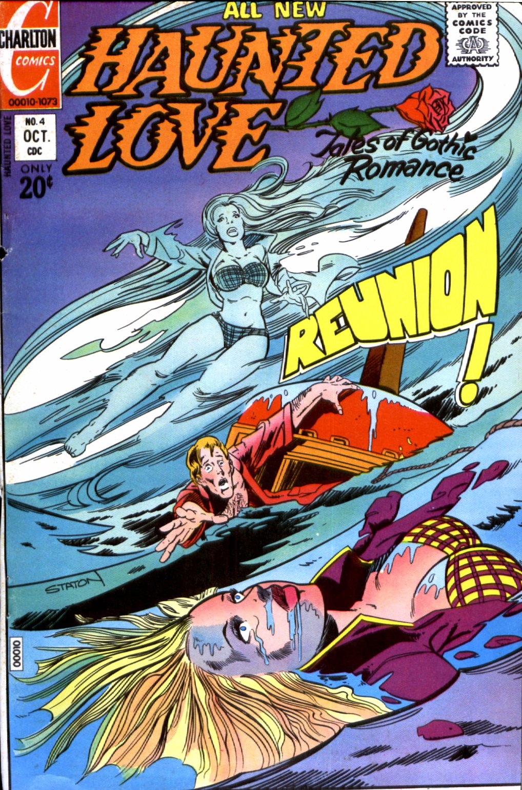 Read online Haunted Love (1973) comic -  Issue #4 - 1