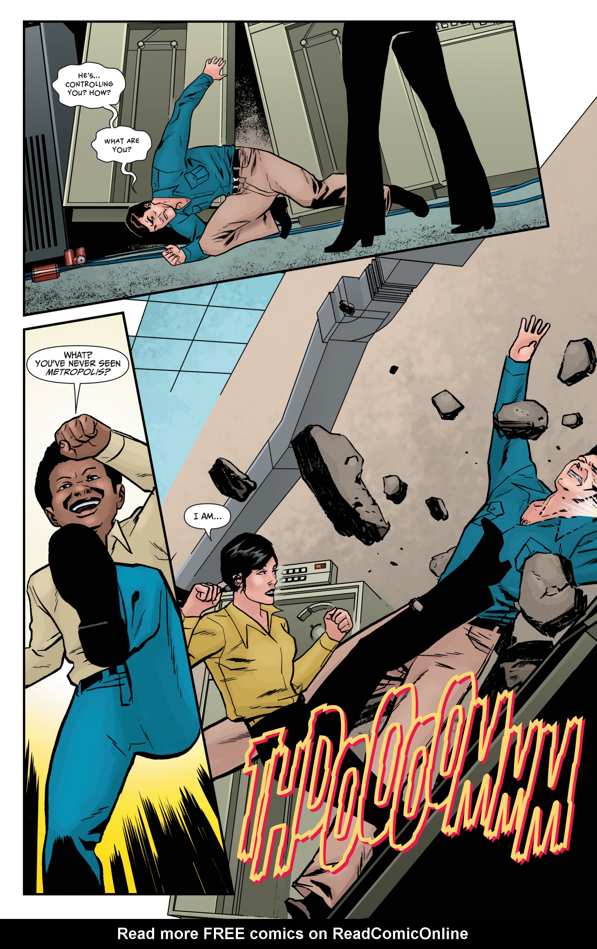 Read online The Six Million Dollar Man: Fall of Man comic -  Issue #4 - 17