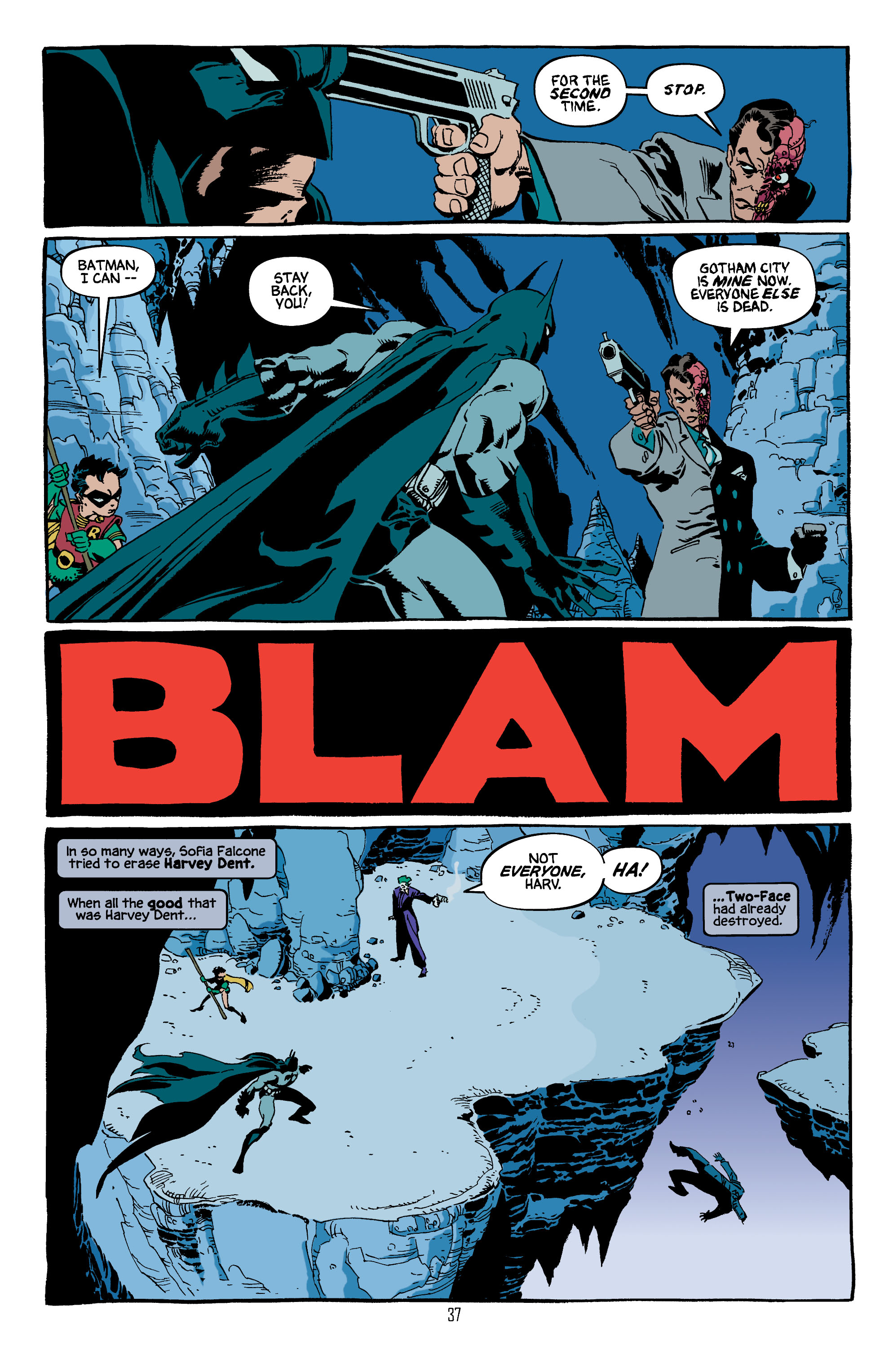 Read online Batman: Dark Victory (1999) comic -  Issue #13 - 37