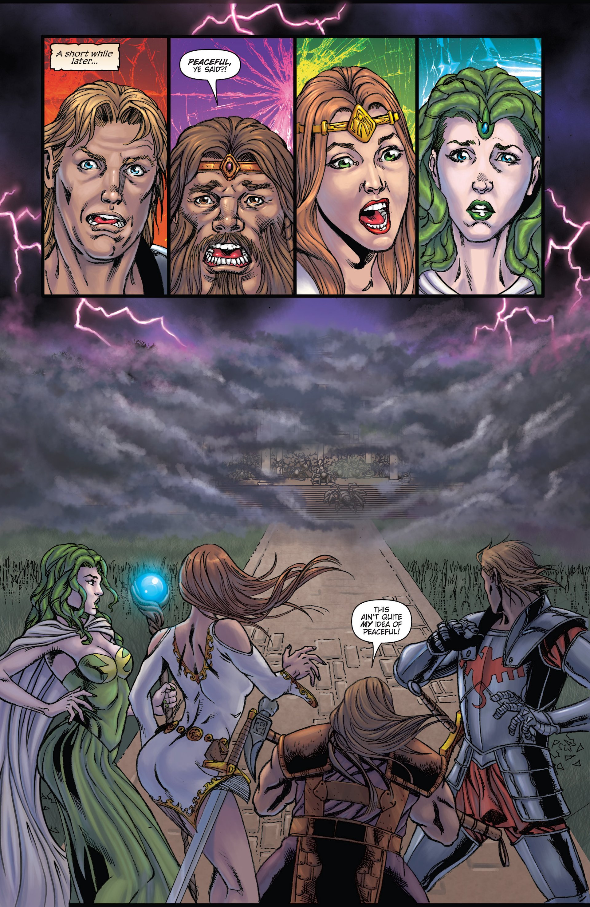 Read online Grimm Fairy Tales presents Quest comic -  Issue #1 - 8