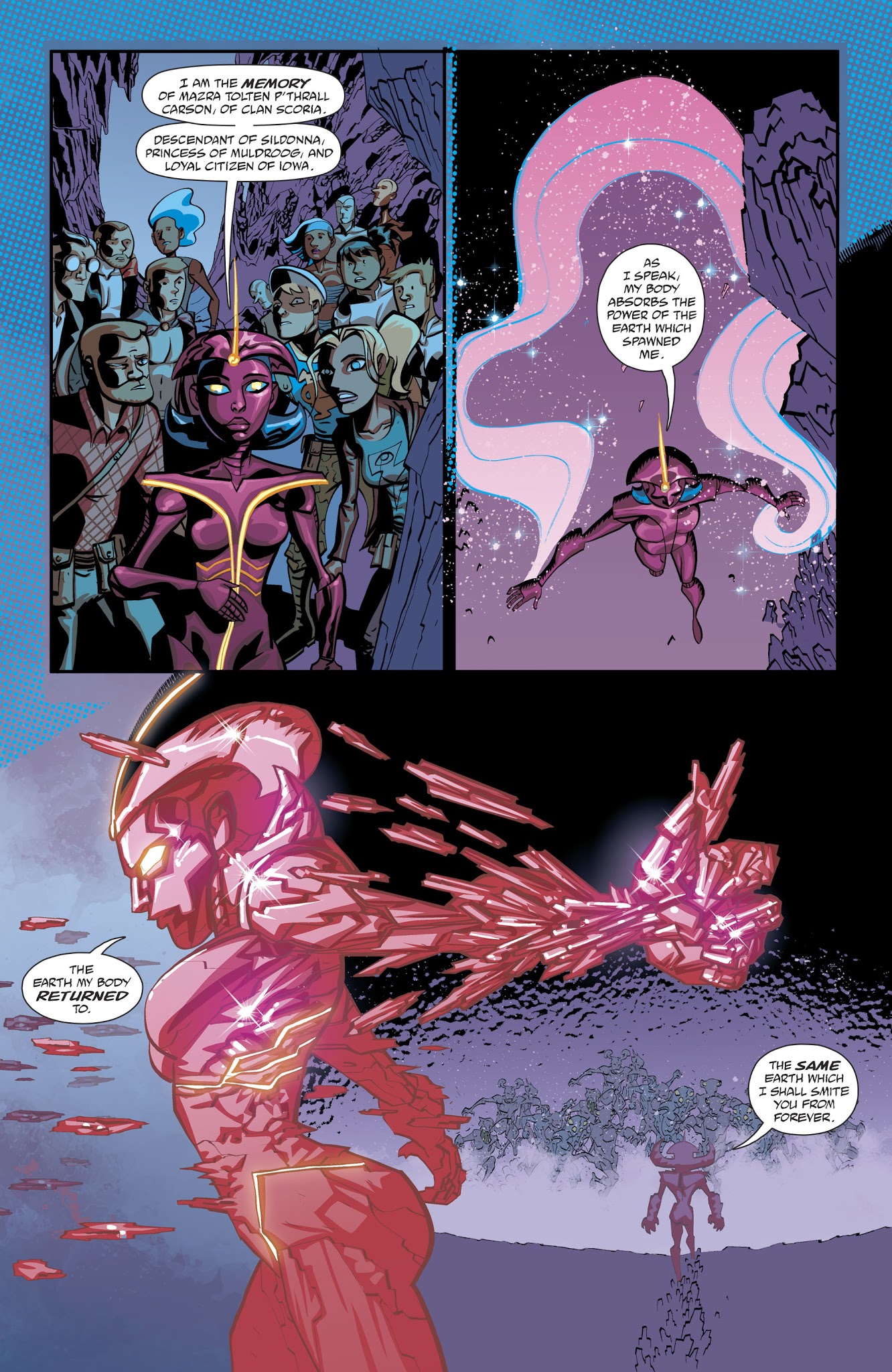 Read online Cave Carson Has a Cybernetic Eye comic -  Issue #12 - 13