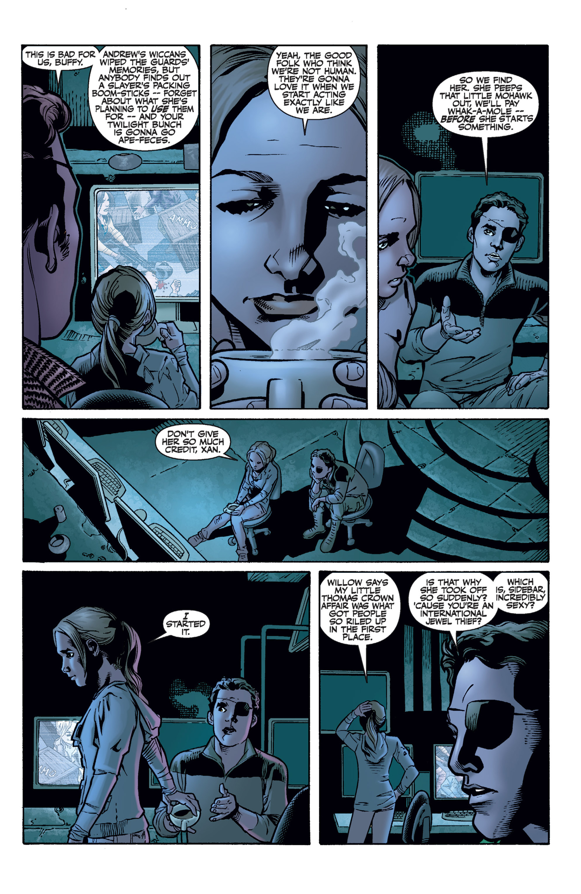 Read online Buffy the Vampire Slayer Season Eight comic -  Issue # _TPB 3 - Wolves at the Gate - 12