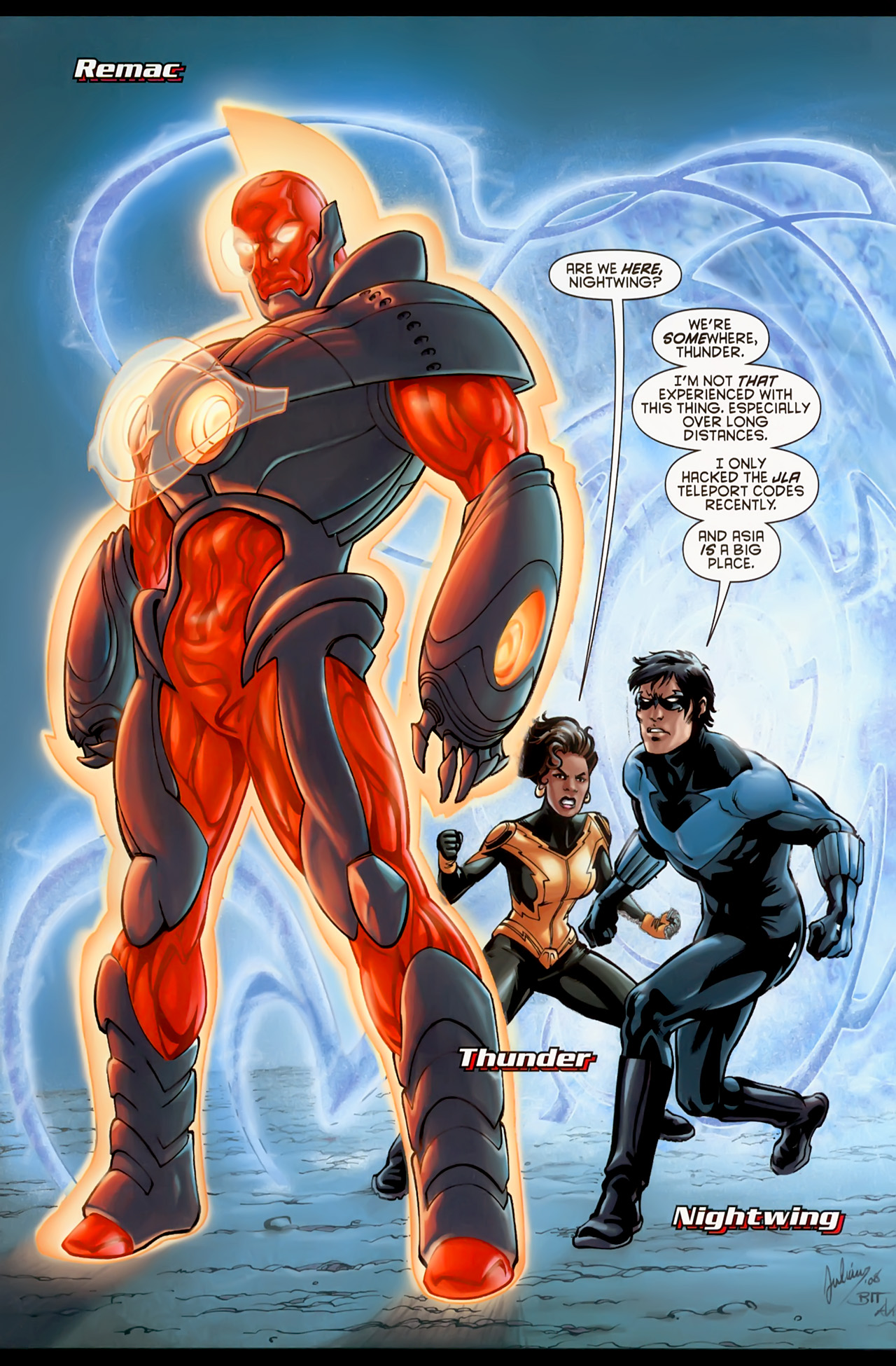 Read online Batman and the Outsiders (2007) comic -  Issue #8 - 10