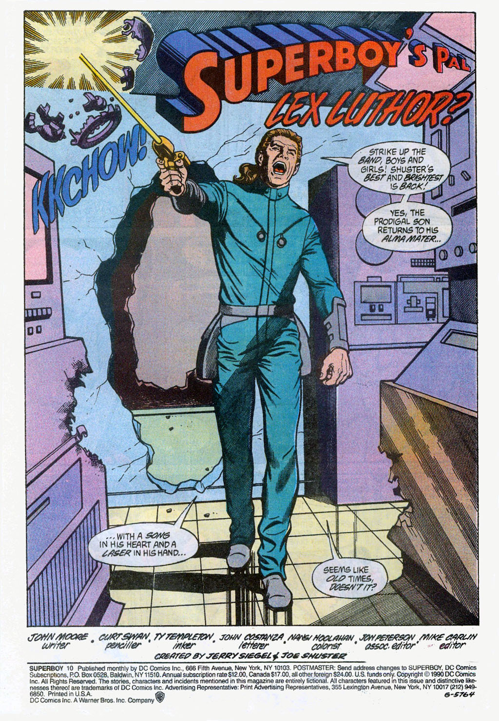 Read online Superboy (1990) comic -  Issue #10 - 5