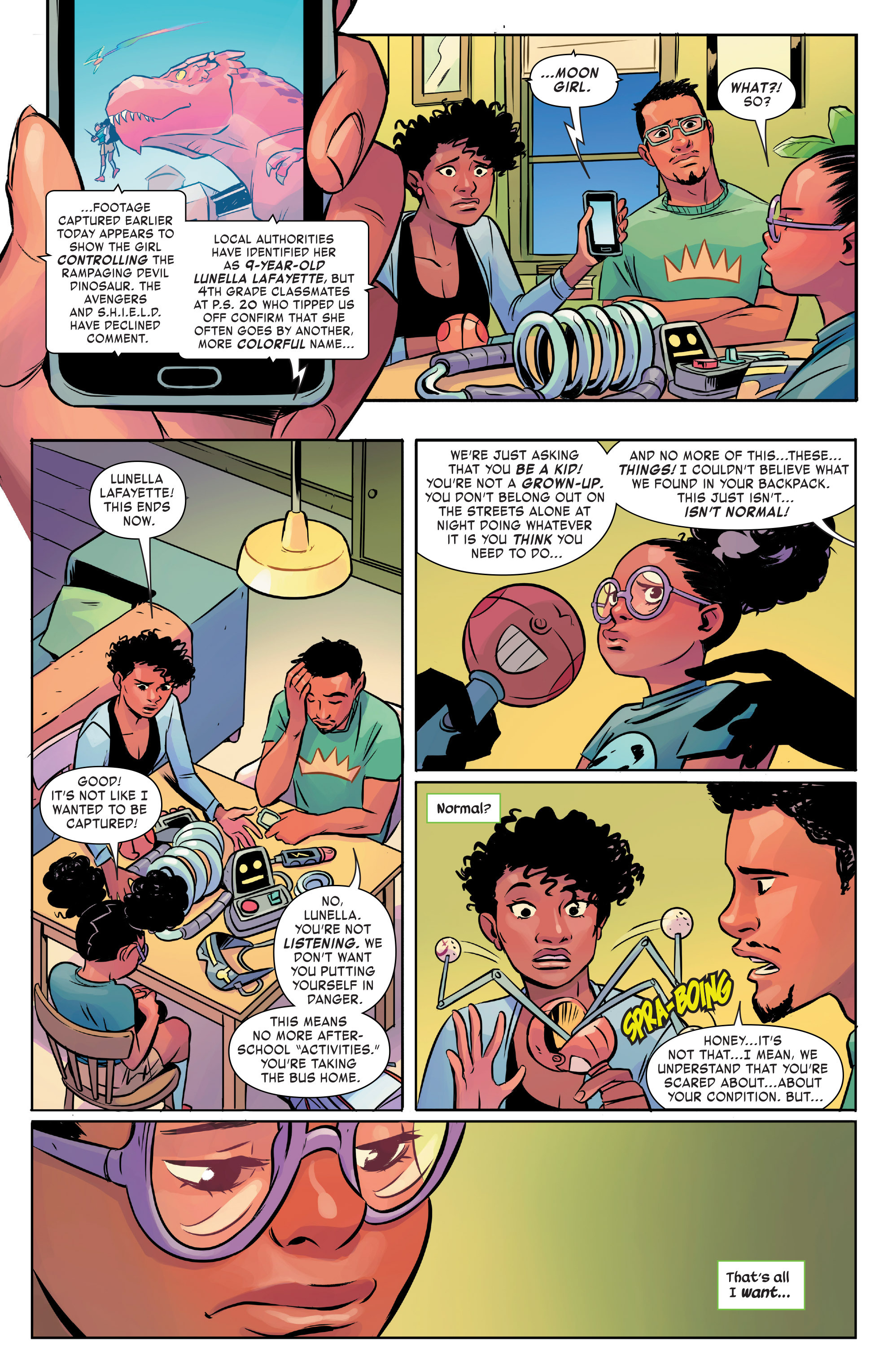 Read online Moon Girl And Devil Dinosaur comic -  Issue #3 - 10