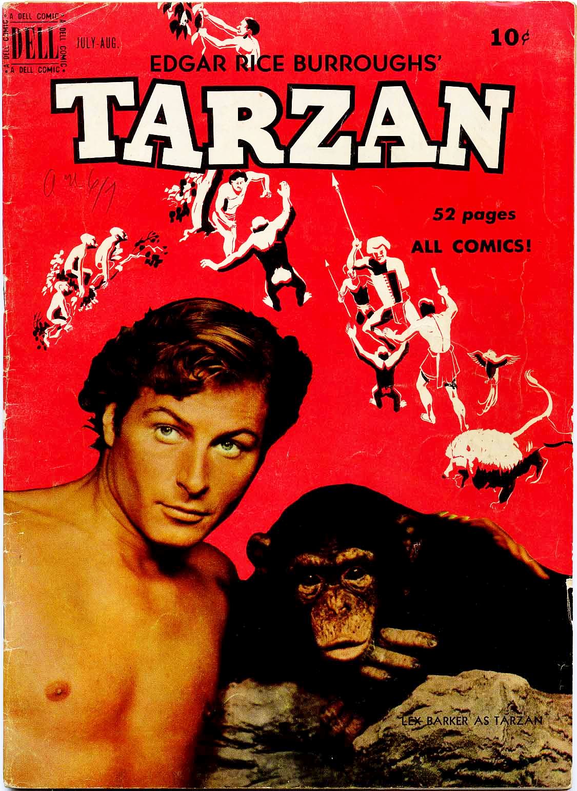 Read online Tarzan (1948) comic -  Issue #16 - 1