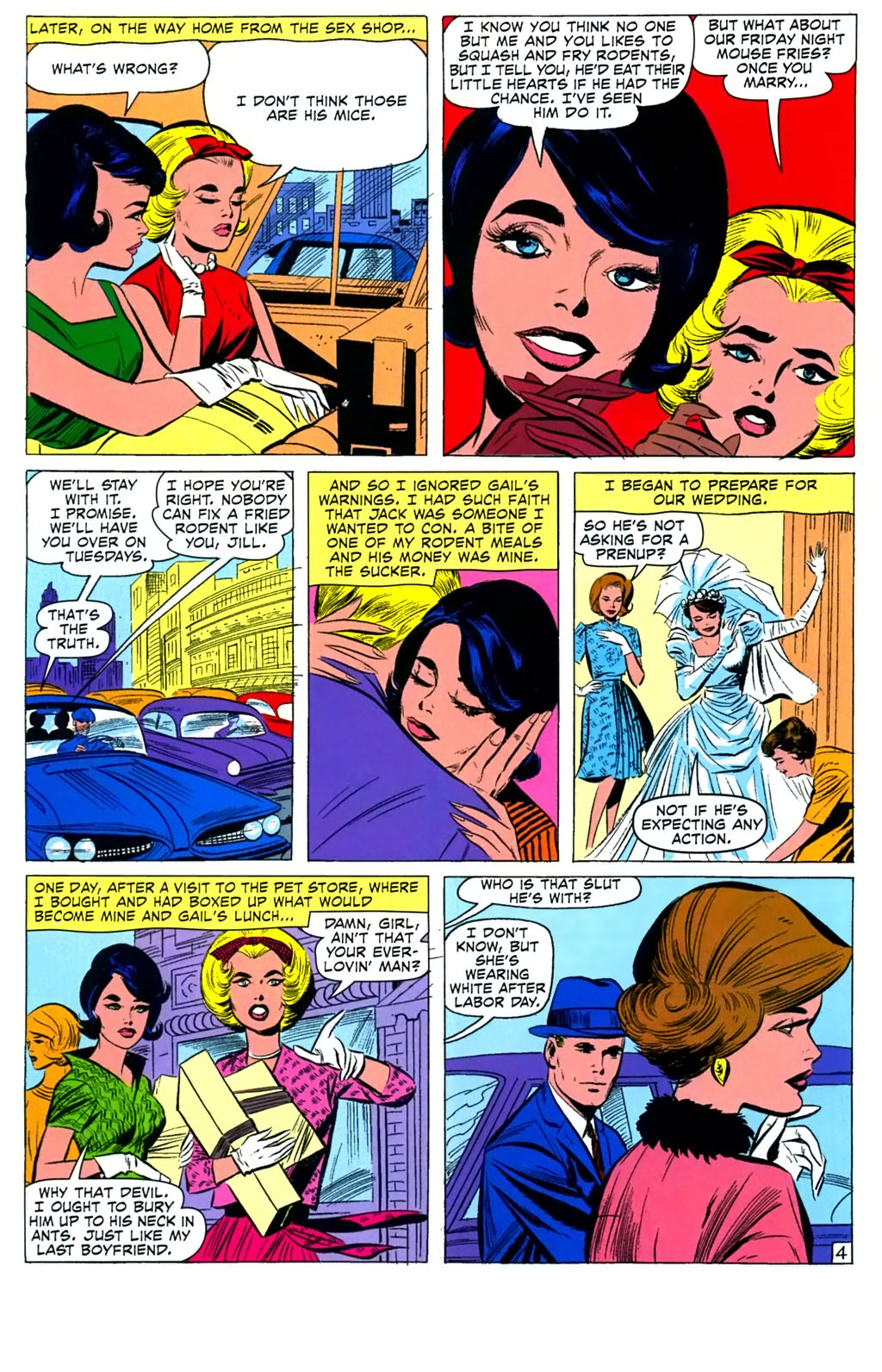 Read online Marvel Romance Redux comic -  Issue # Love is a Four Letter Word - 17