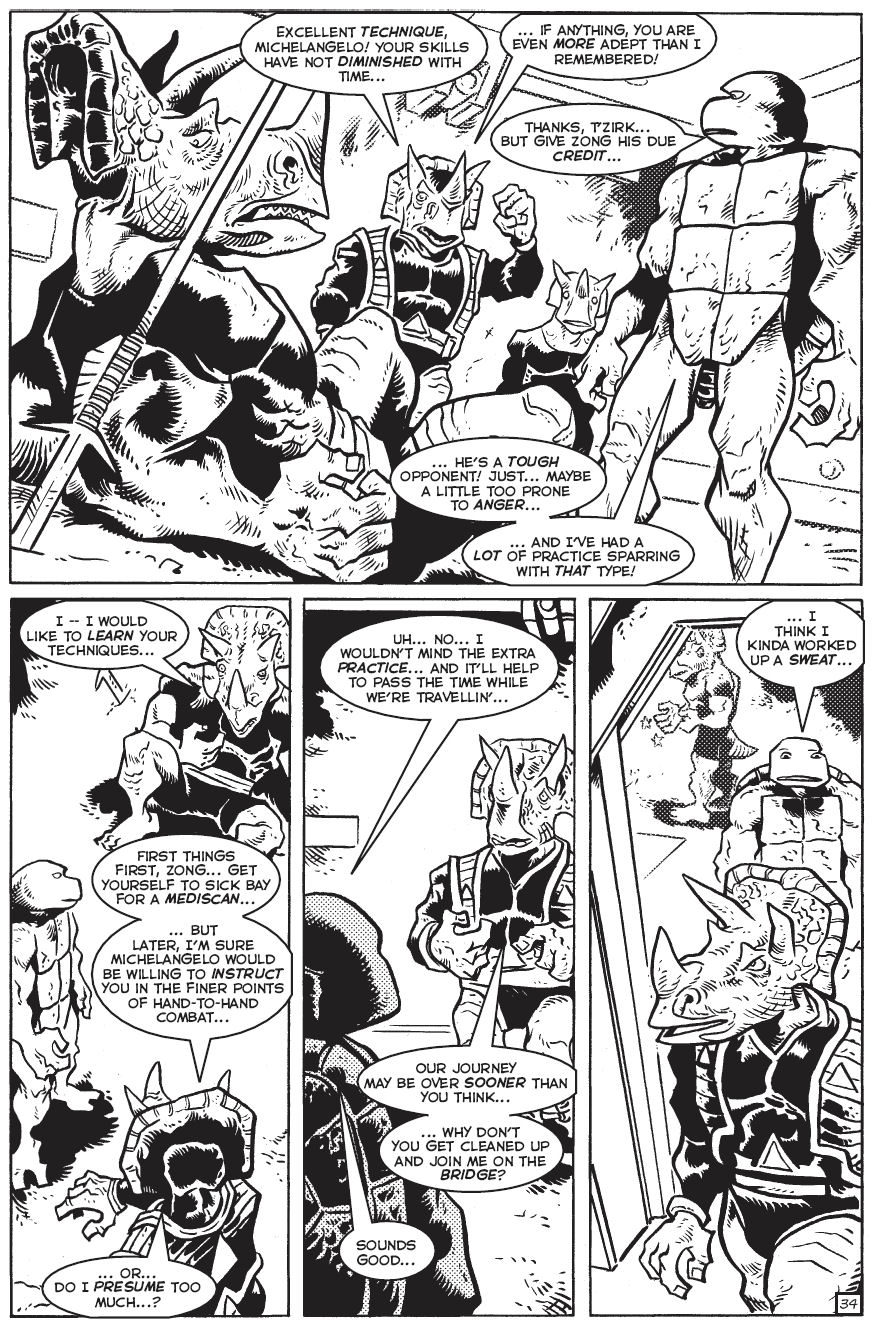Read online TMNT: Teenage Mutant Ninja Turtles comic -  Issue #29 - 35