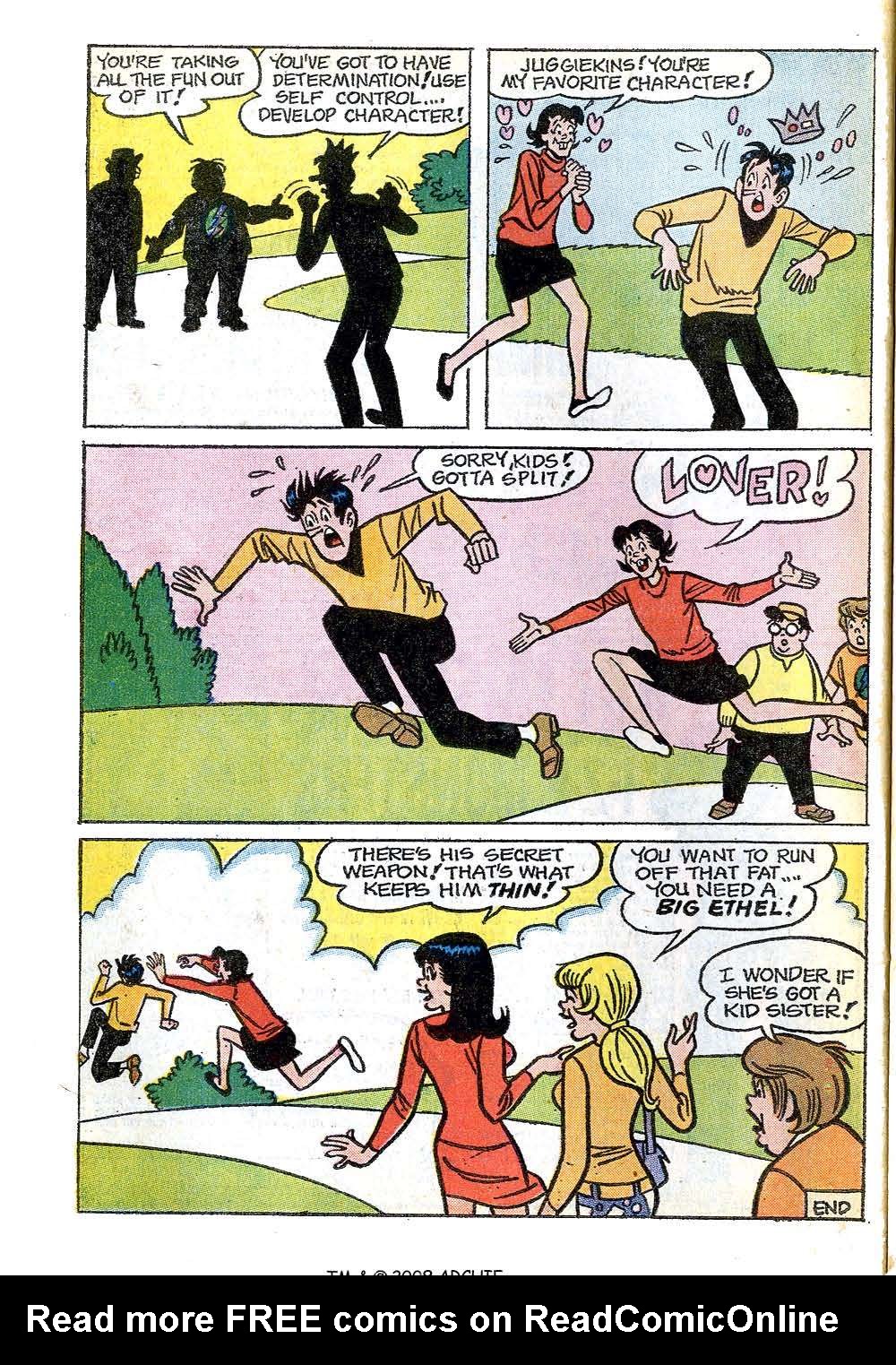 Read online Jughead (1965) comic -  Issue #216 - 26
