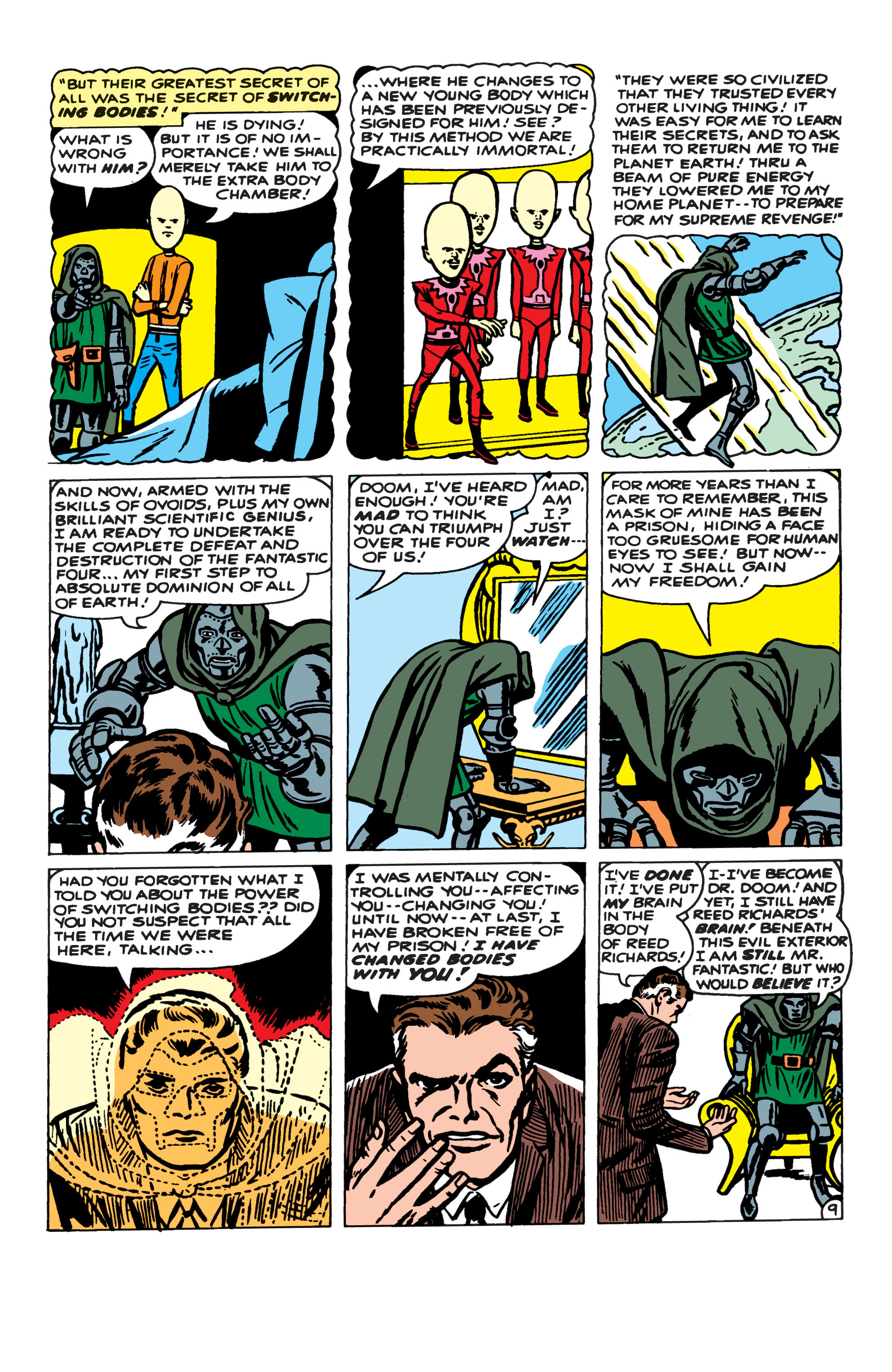 Read online Fantastic Four (1961) comic -  Issue #10 - 10