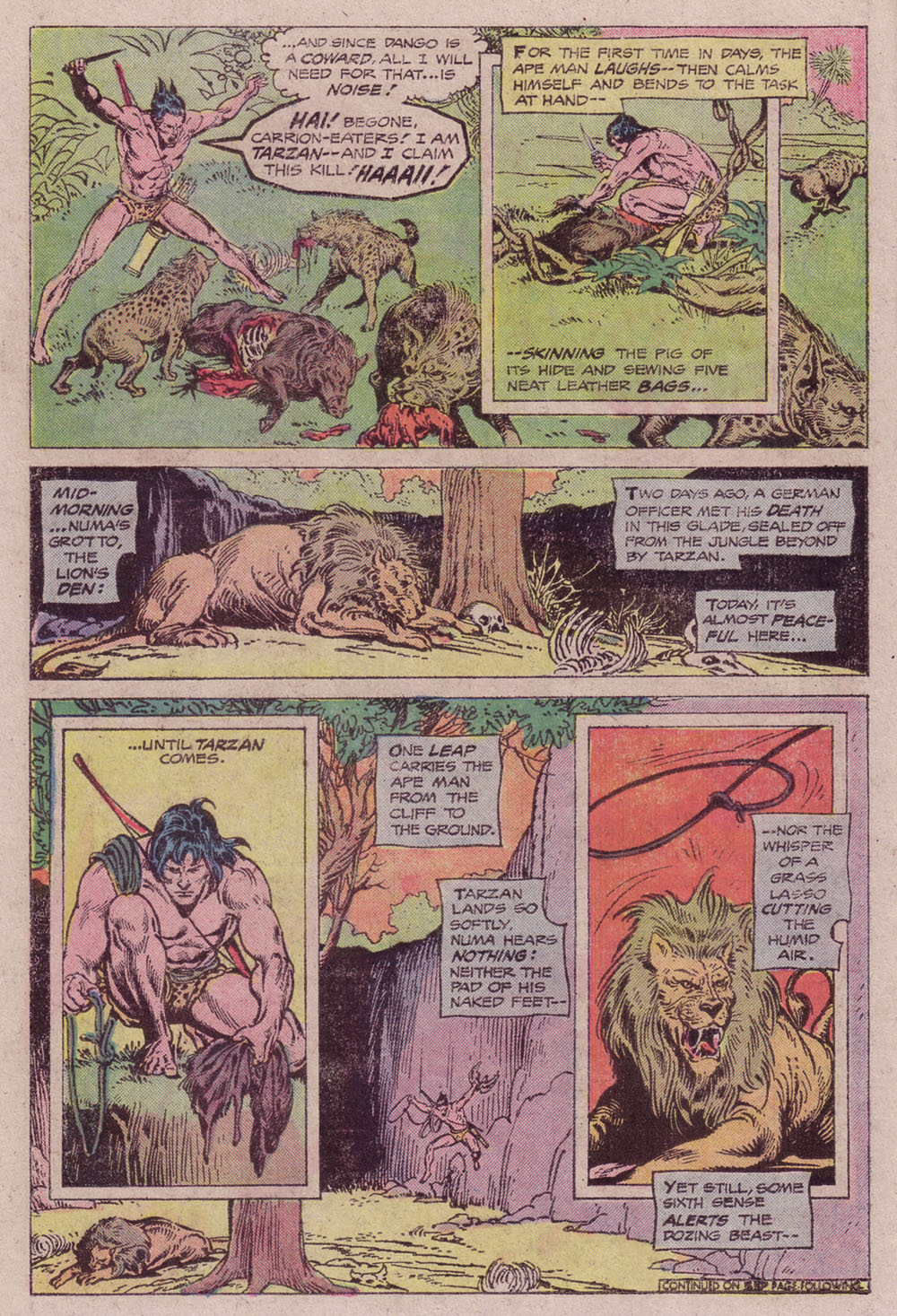 Read online Tarzan (1972) comic -  Issue #251 - 12