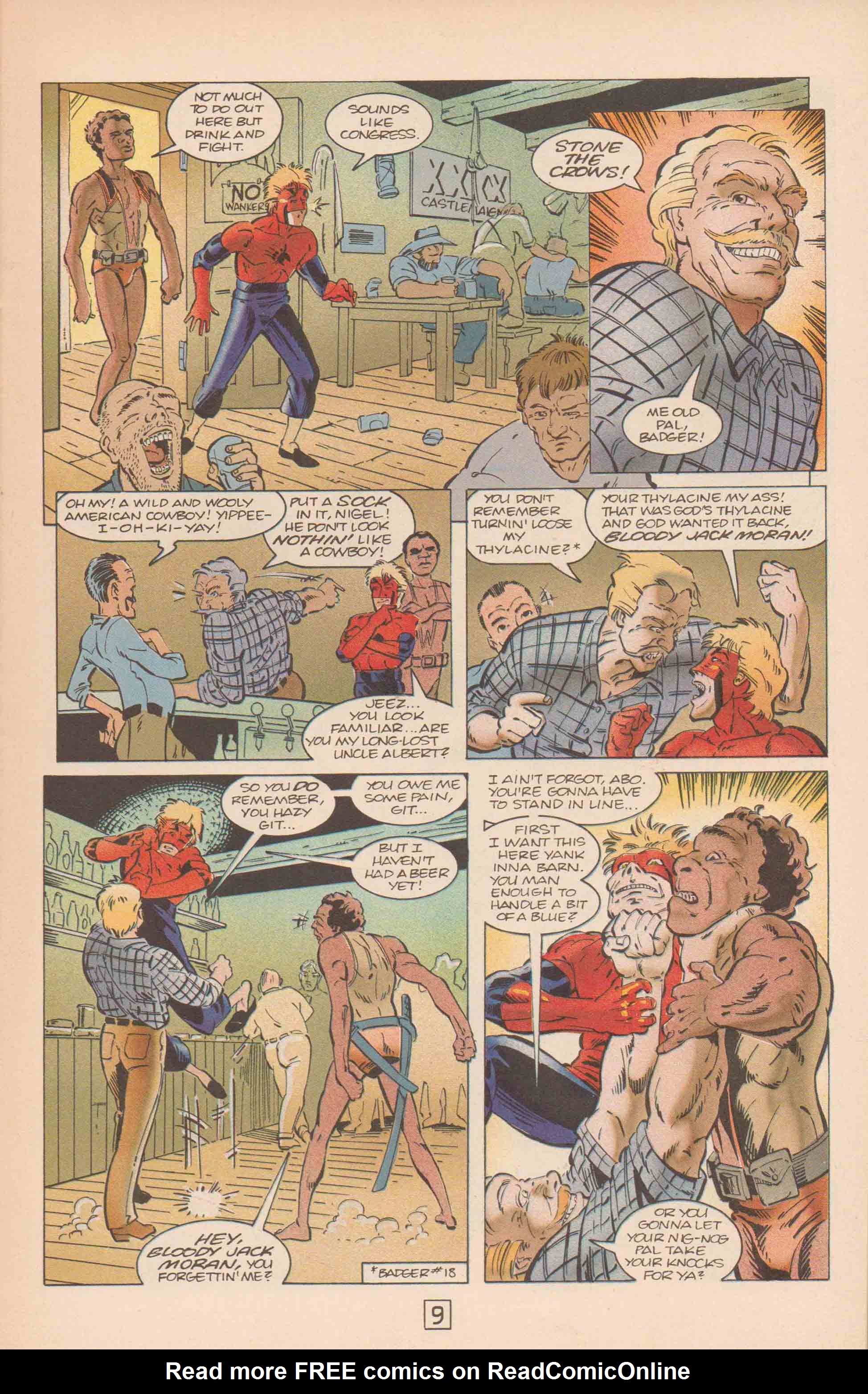 Read online The Badger comic -  Issue #58 - 11