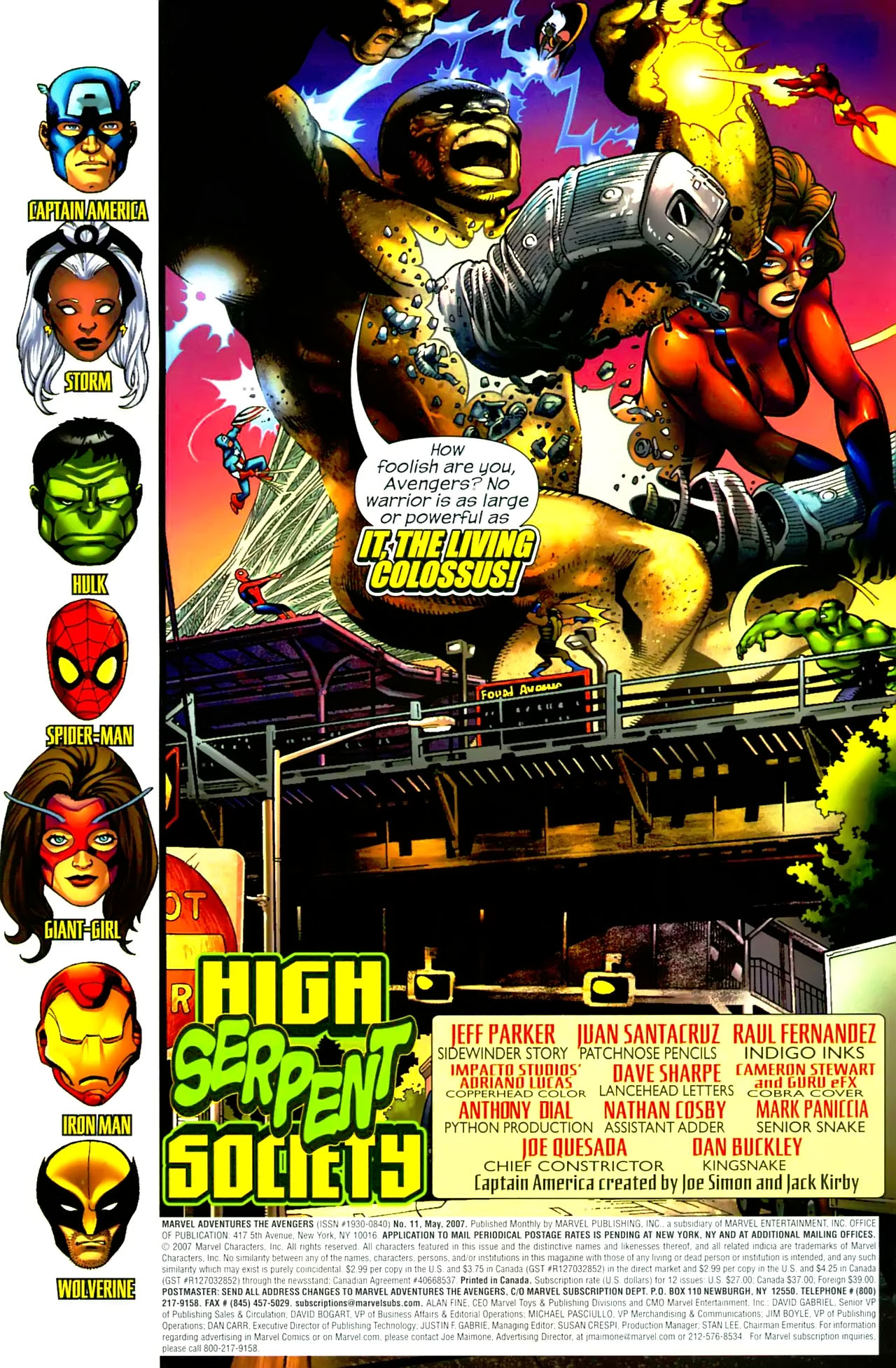 Read online Marvel Adventures The Avengers comic -  Issue #11 - 2