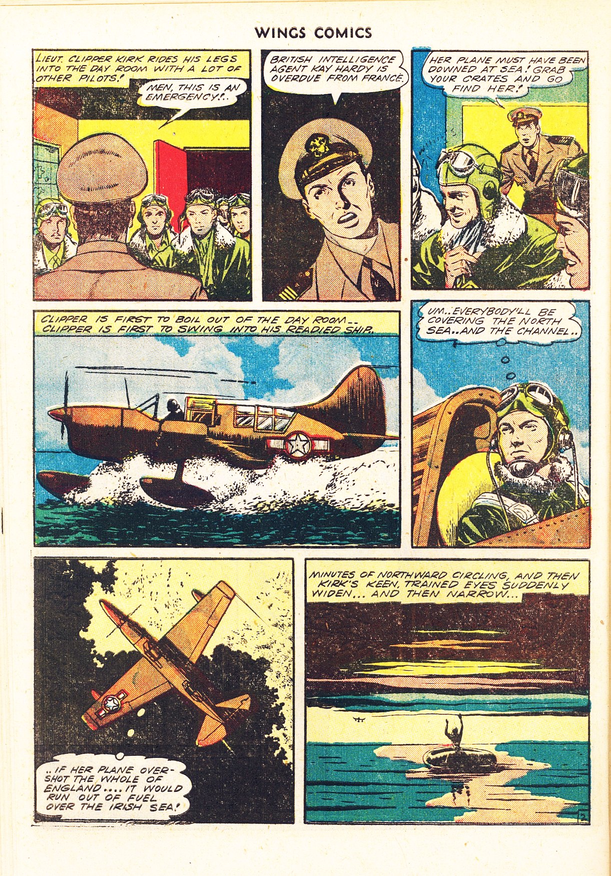 Read online Wings Comics comic -  Issue #41 - 52