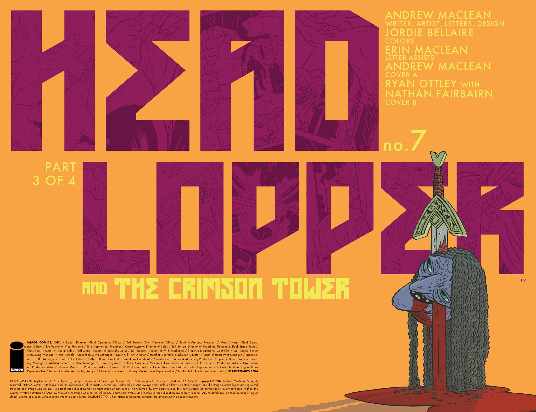 Read online Head Lopper comic -  Issue #7 - 2