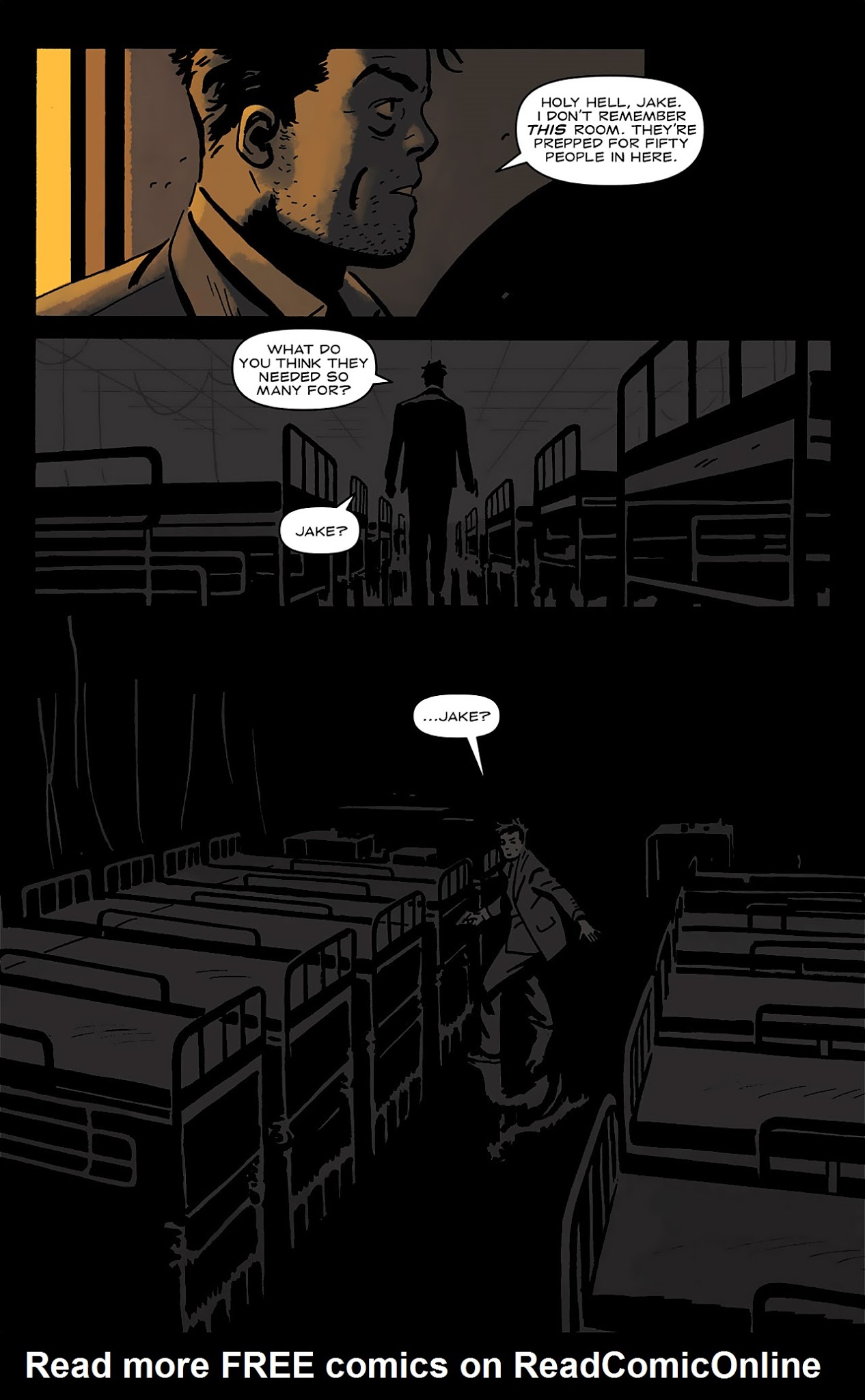 Read online Who is Jake Ellis? comic -  Issue #5 - 7