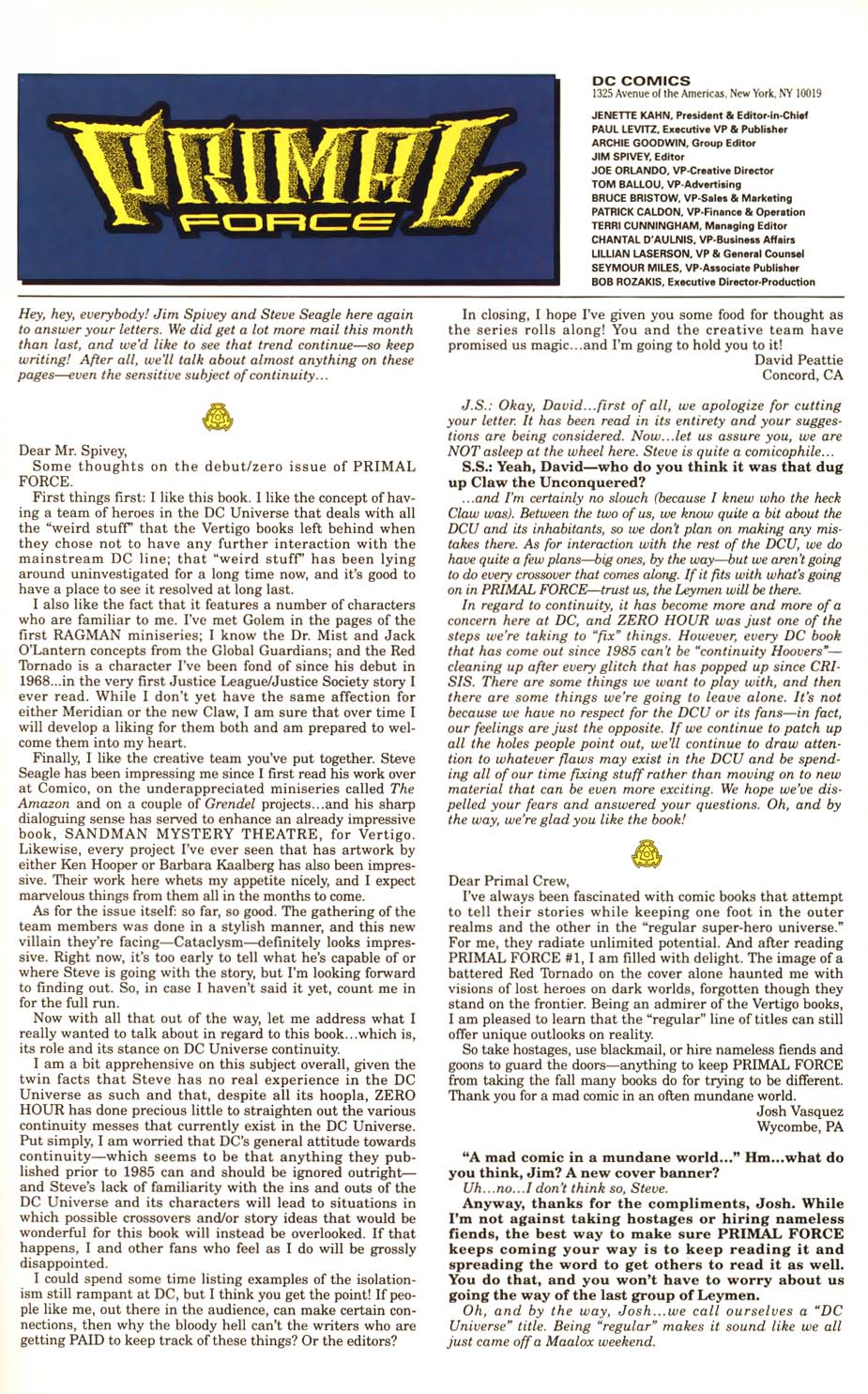 Read online Primal Force comic -  Issue #4 - 24