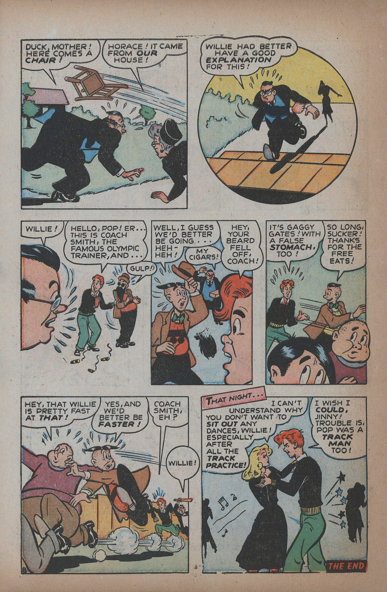 Read online Willie Comics (1946) comic -  Issue #17 - 10