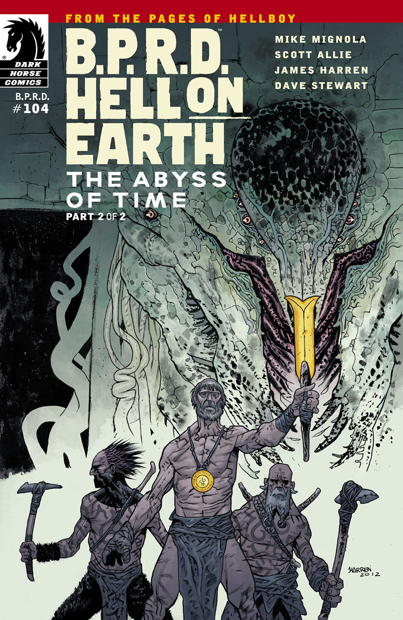 Read online B.P.R.D. Hell on Earth: The Abyss of Time comic -  Issue #104 - 1
