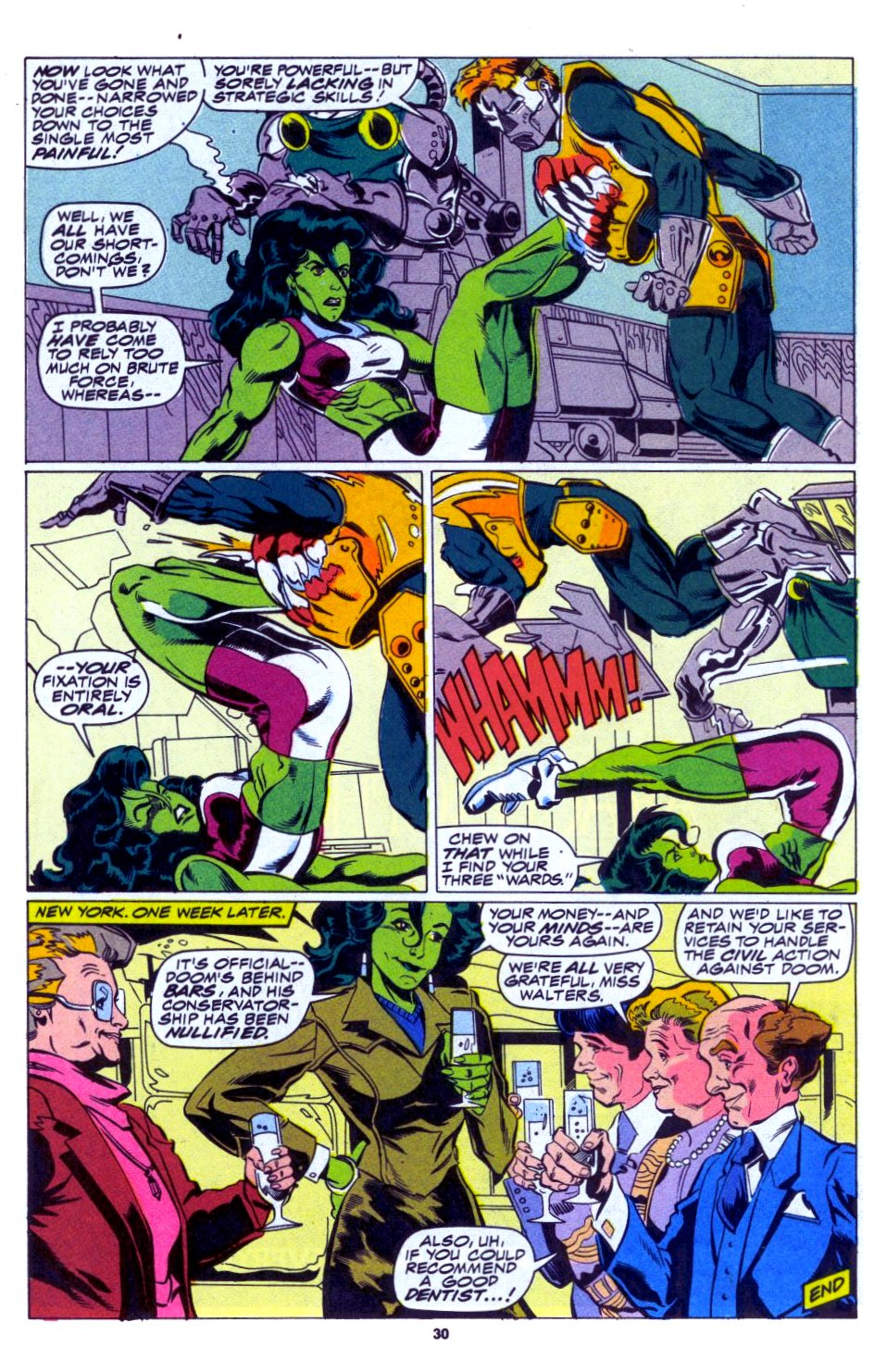 Read online The Sensational She-Hulk comic -  Issue #18 - 23
