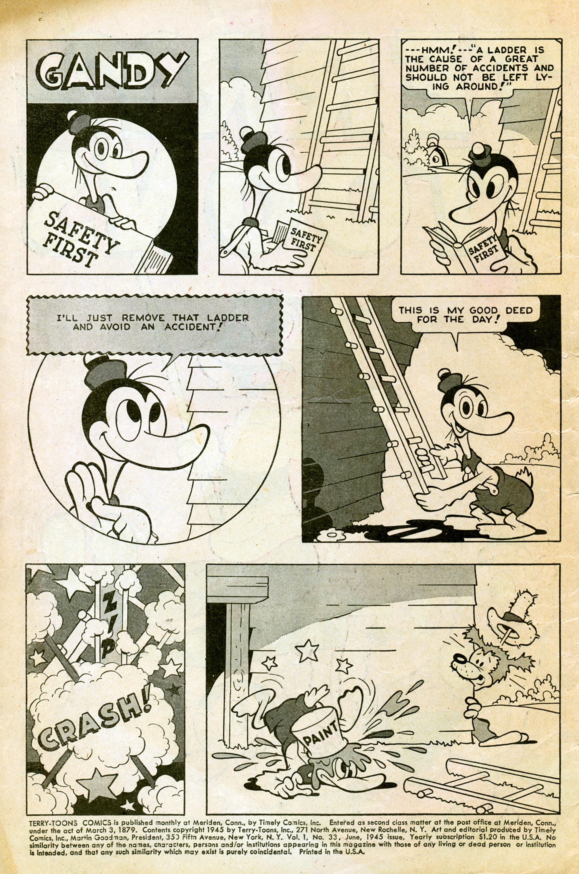 Read online Terry-Toons Comics comic -  Issue #33 - 2