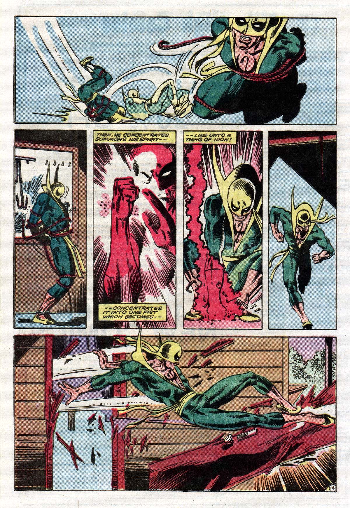Read online Power Man and Iron Fist (1978) comic -  Issue #109 - 16