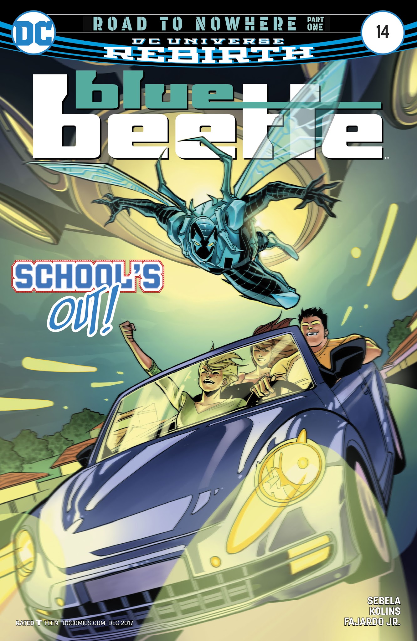 Read online Blue Beetle (2016) comic -  Issue #14 - 1