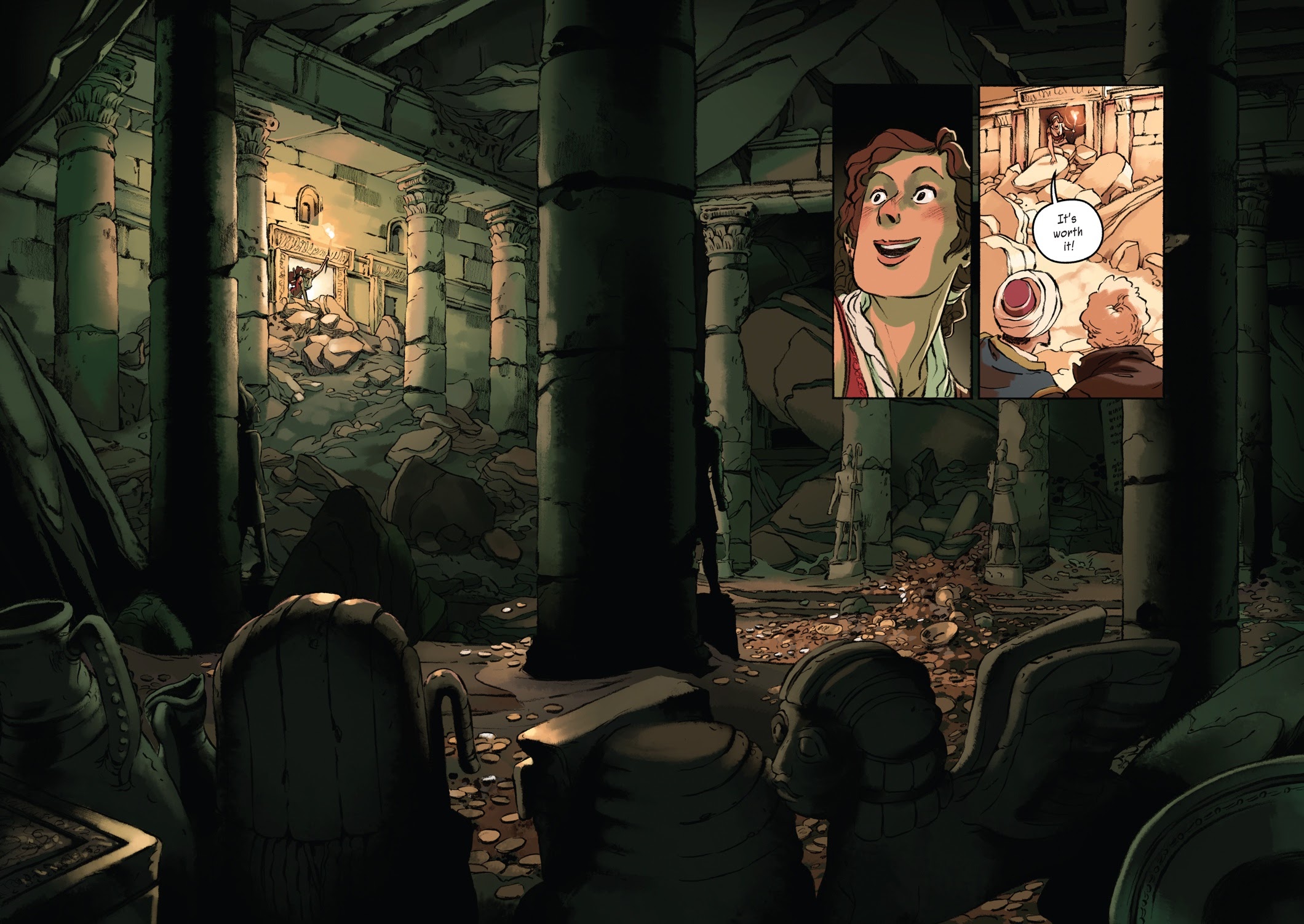 Read online Delilah Dirk and the Pillars of Hercules comic -  Issue # TPB (Part 1) - 37