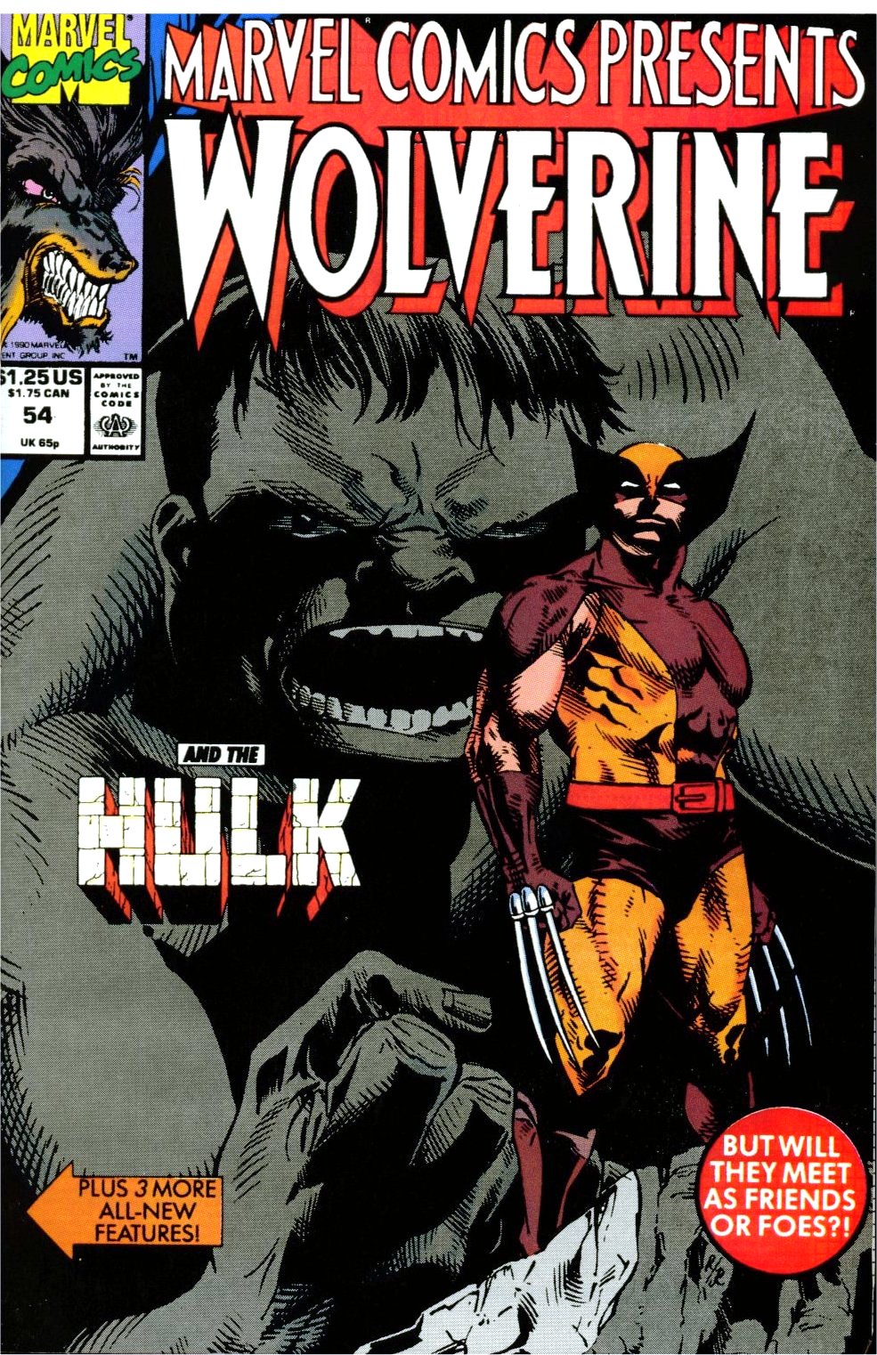 Read online Marvel Comics Presents (1988) comic -  Issue #54 - 1