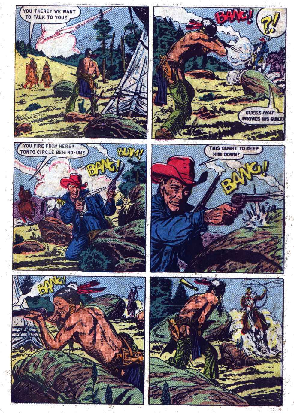Read online Lone Ranger's Companion Tonto comic -  Issue #23 - 31
